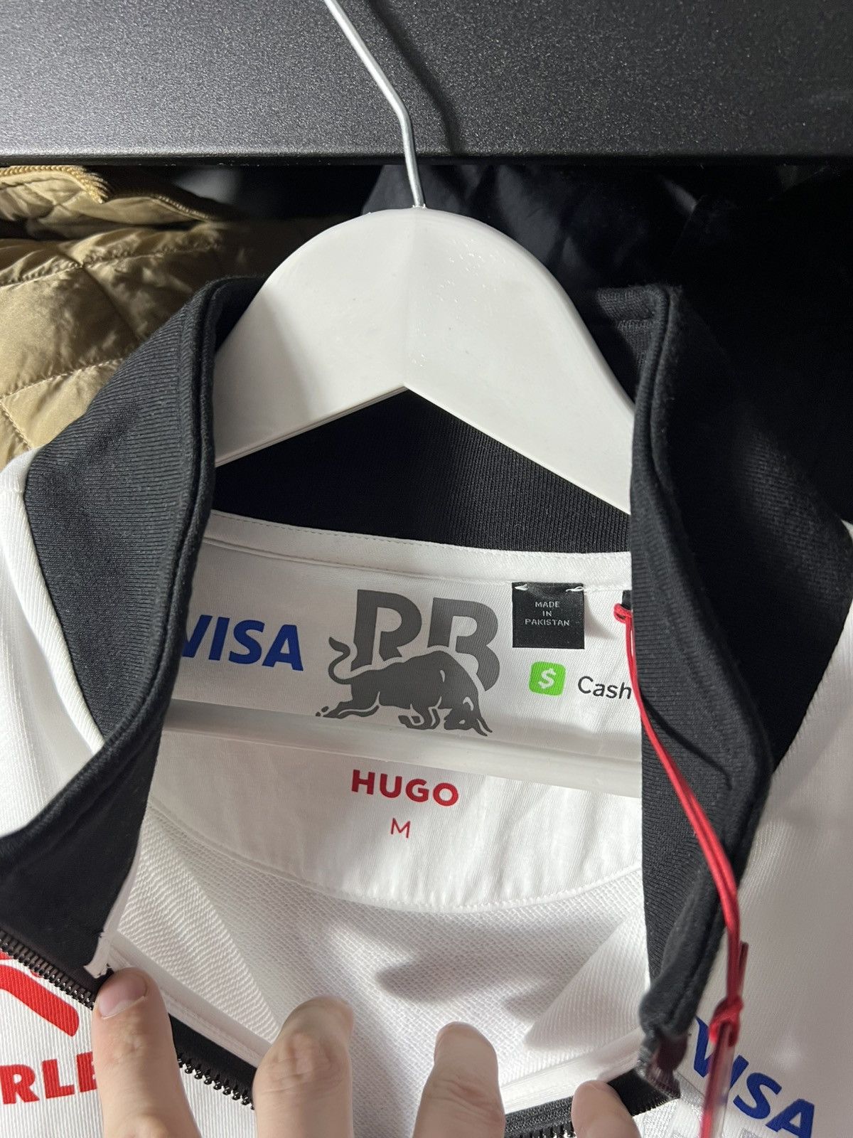 Hugo 🔥 HUGO Red Bull Racing F1 2024 1/4 Zip Sweatshirt Visa Cash Size US M / EU 48-50 / 2 - 11 Thumbnail