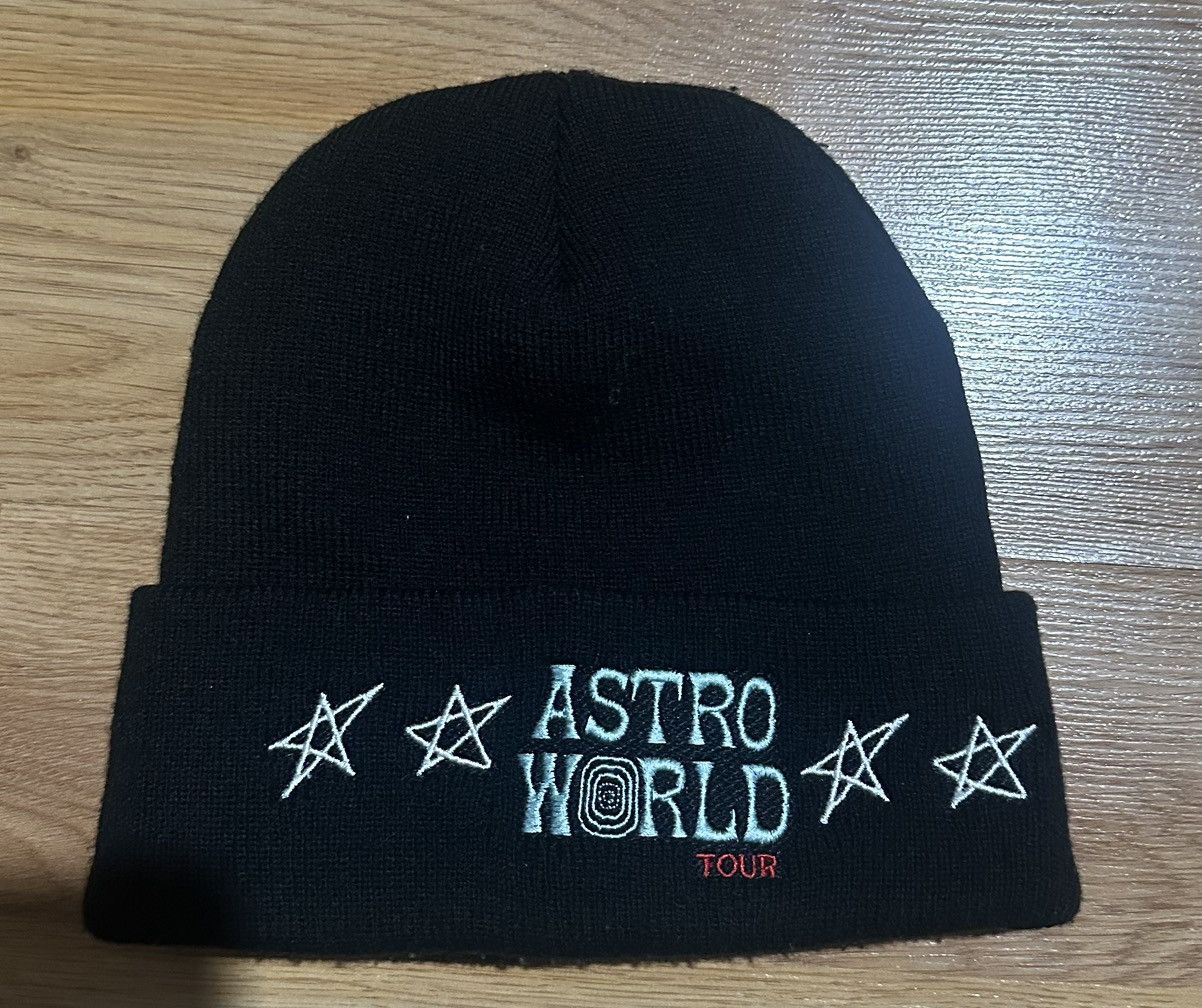 Travis Scott Travis Scott Astroworld Wish You Were Here Beanie Size ONE SIZE - 2 Thumbnail