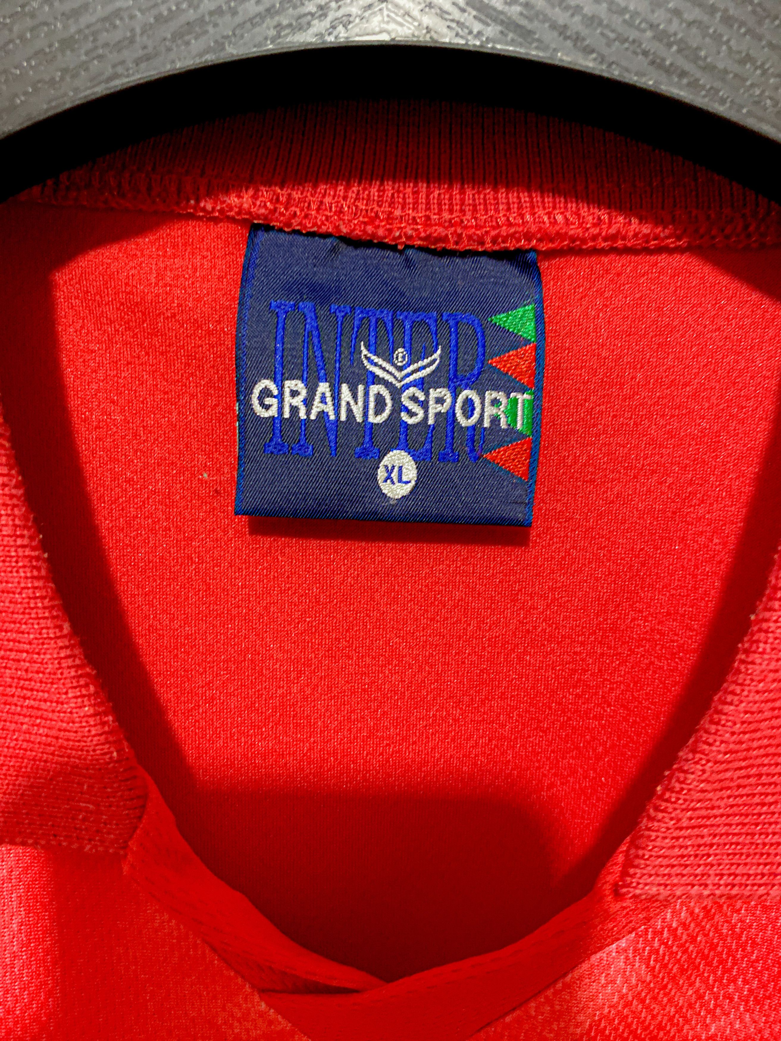 Vintage Ultra Rare Vintage Thailand Grand Sport 1998 Away Shirt Size US XL / EU 56 / 4 - 4 Thumbnail