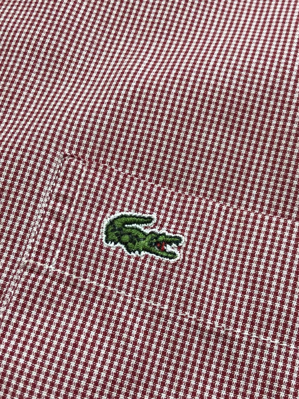 Lacoste Vintage print shirt logo Lacoste crazy Y2K streetwear Size US L / EU 52-54 / 3 - 5 Thumbnail