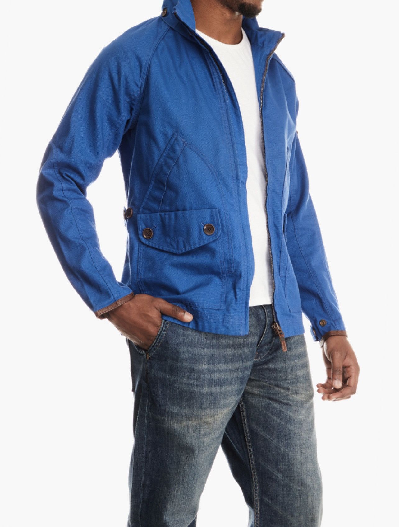 Timberland × Vintage Timberland Men's Blue Epic Wharf Jacket Size US L / EU 52-54 / 3 - 2 Thumbnail