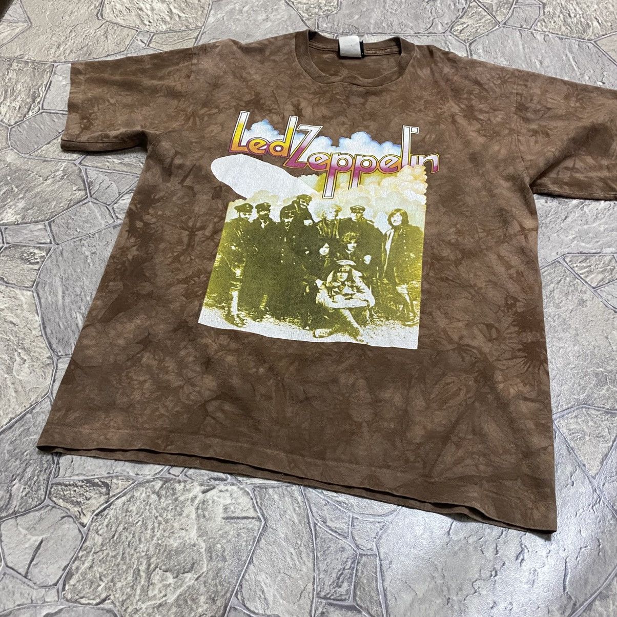 Liquid Blue Led Zeppelin T-shirt Big Logo Tee Size US L / EU 52-54 / 3 - 7 Thumbnail