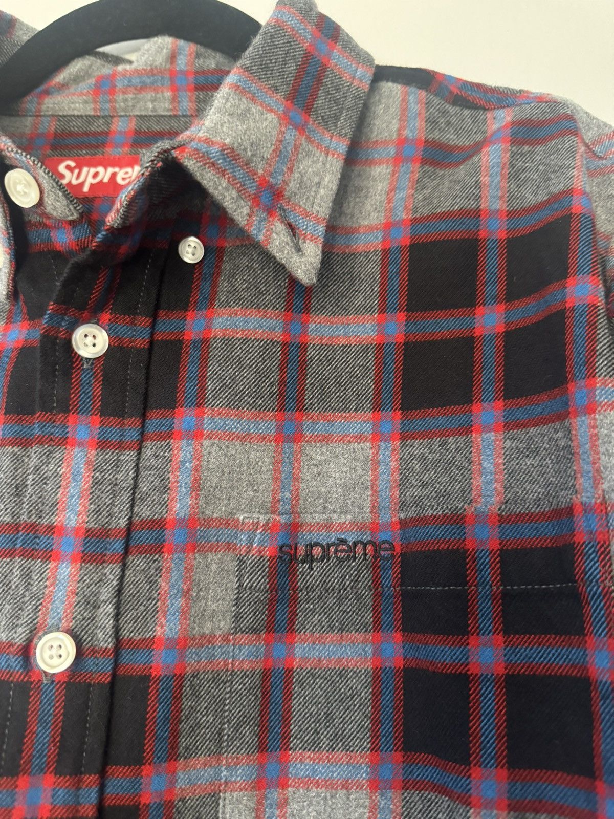 Supreme Supreme Flannel Size US L / EU 52-54 / 3 - 4 Thumbnail