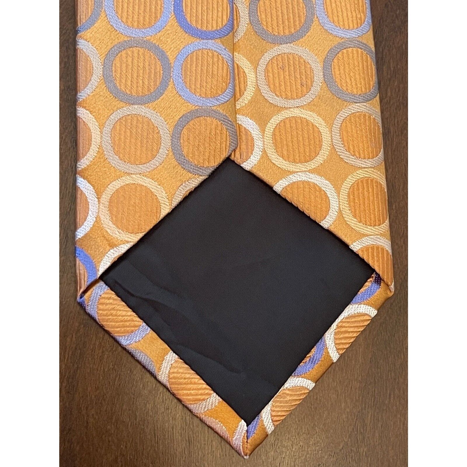 Michael Kors Michael Michael Kors Orange Blue 100% Silk Made In China Size ONE SIZE - 2 Thumbnail