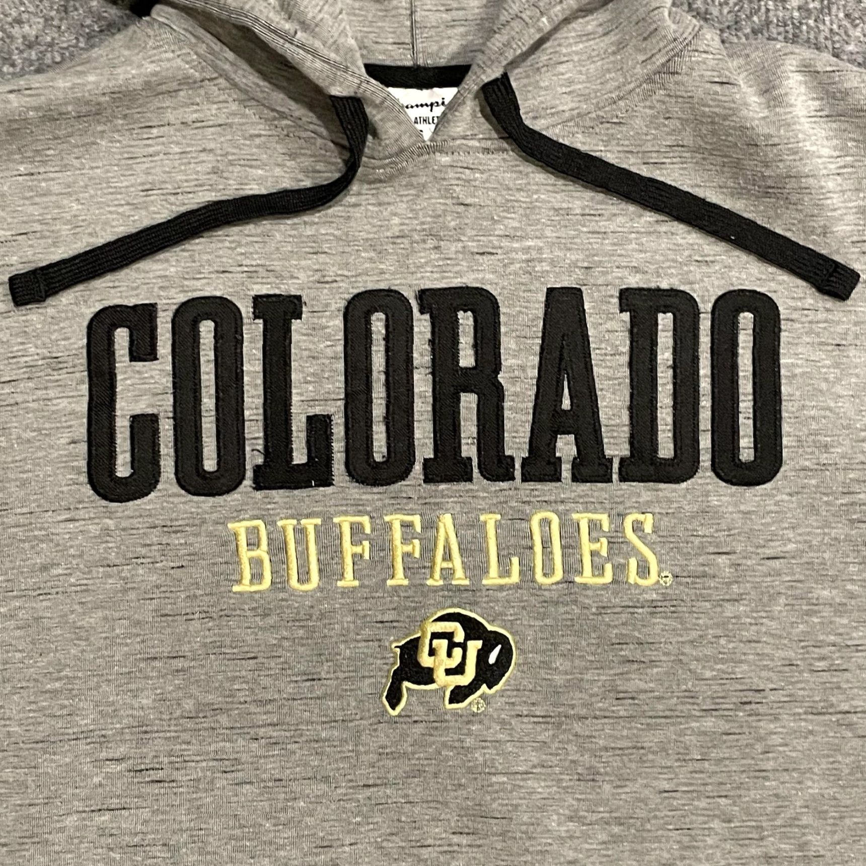 Champion Champion Colorado Buffaloes Hoodie Mens Small Grey Pullover College Football Size US S / EU 44-46 / 1 - 4 Thumbnail