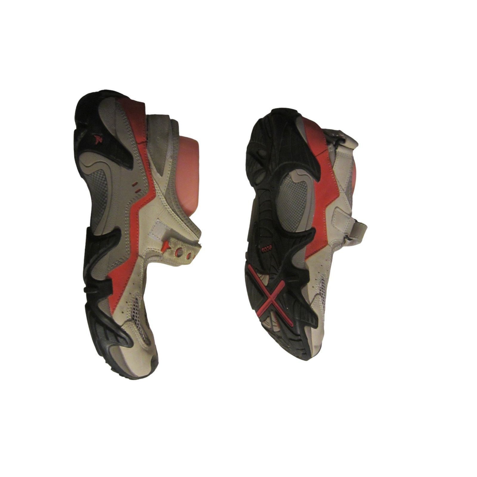 Ecco ECCO Comfort Mary Jane Walking Shoes Gray Mesh Leather 9-9.5 Size US 9.5 / IT 39.5 - 3 Thumbnail