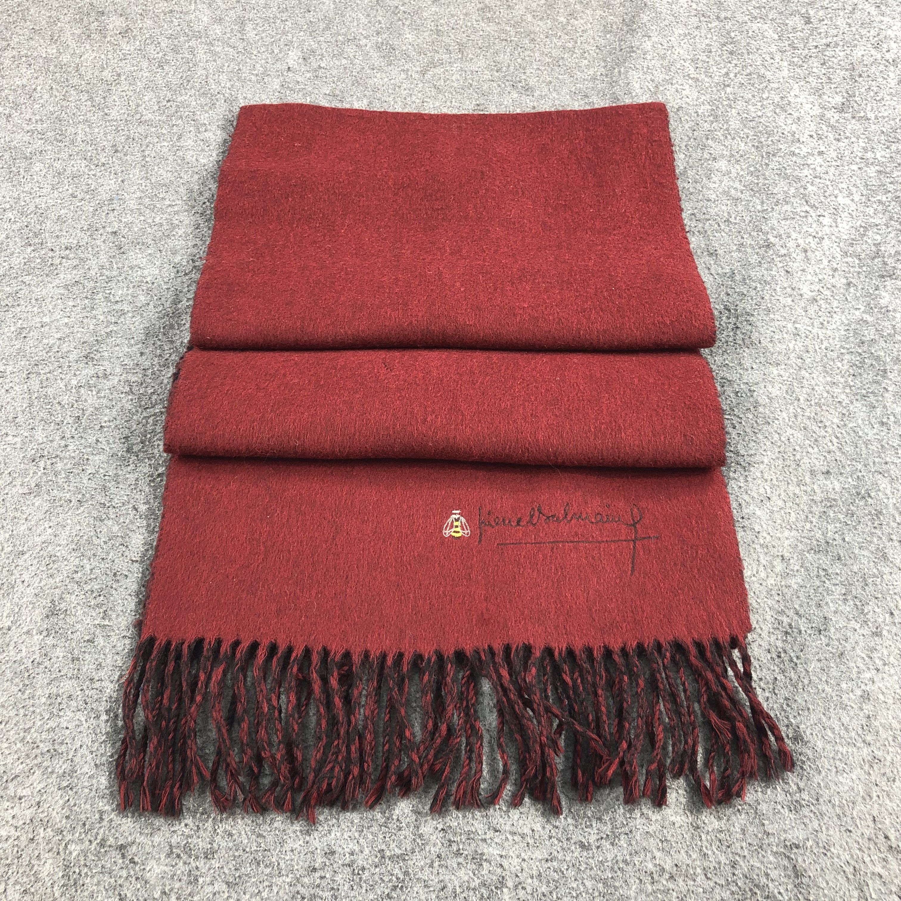 Pierre Balmain Pierre Balmain Wool Scarf Muffler V894 Size ONE SIZE - 2 Thumbnail