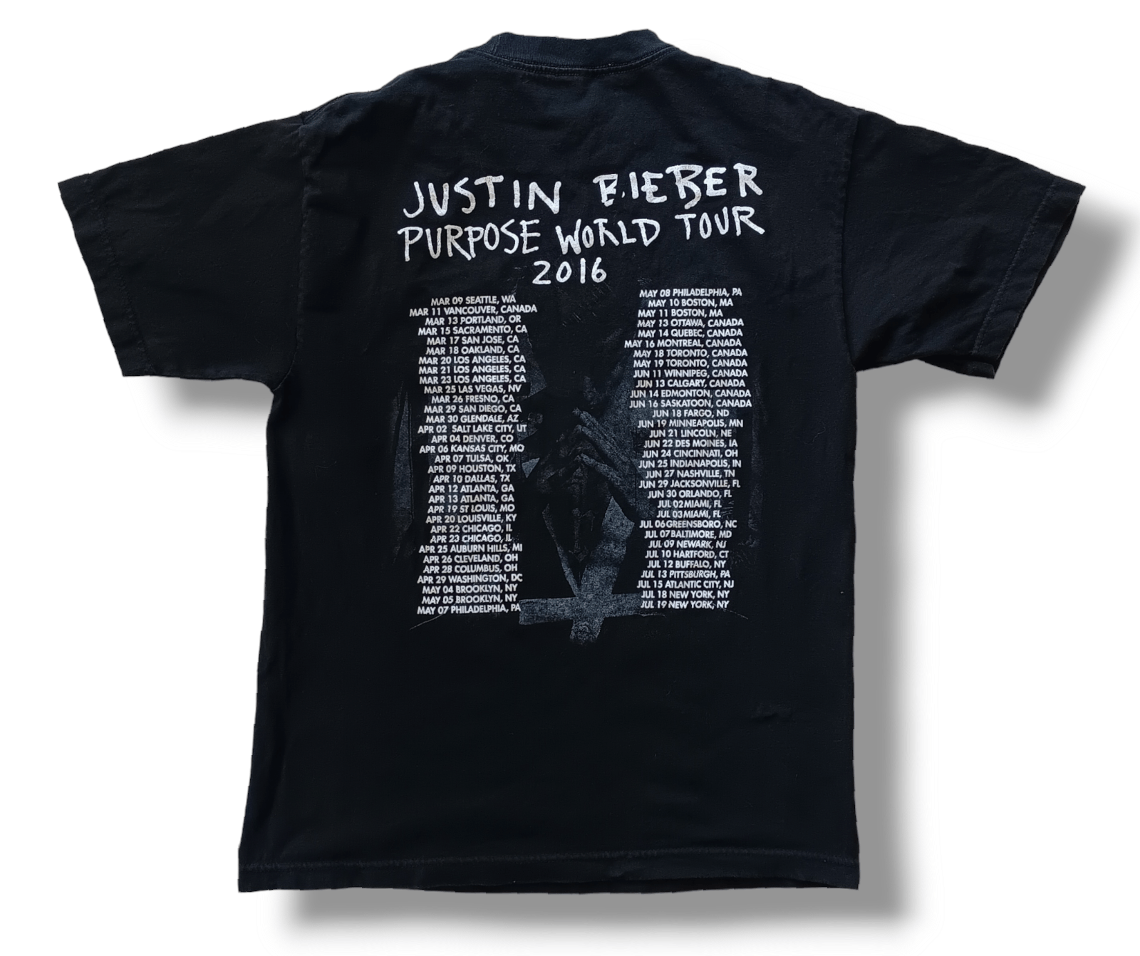 Alstyle 2016 Justin Bieber Purpose Tour Shirt Size US S / EU 44-46 / 1 - 2 Thumbnail
