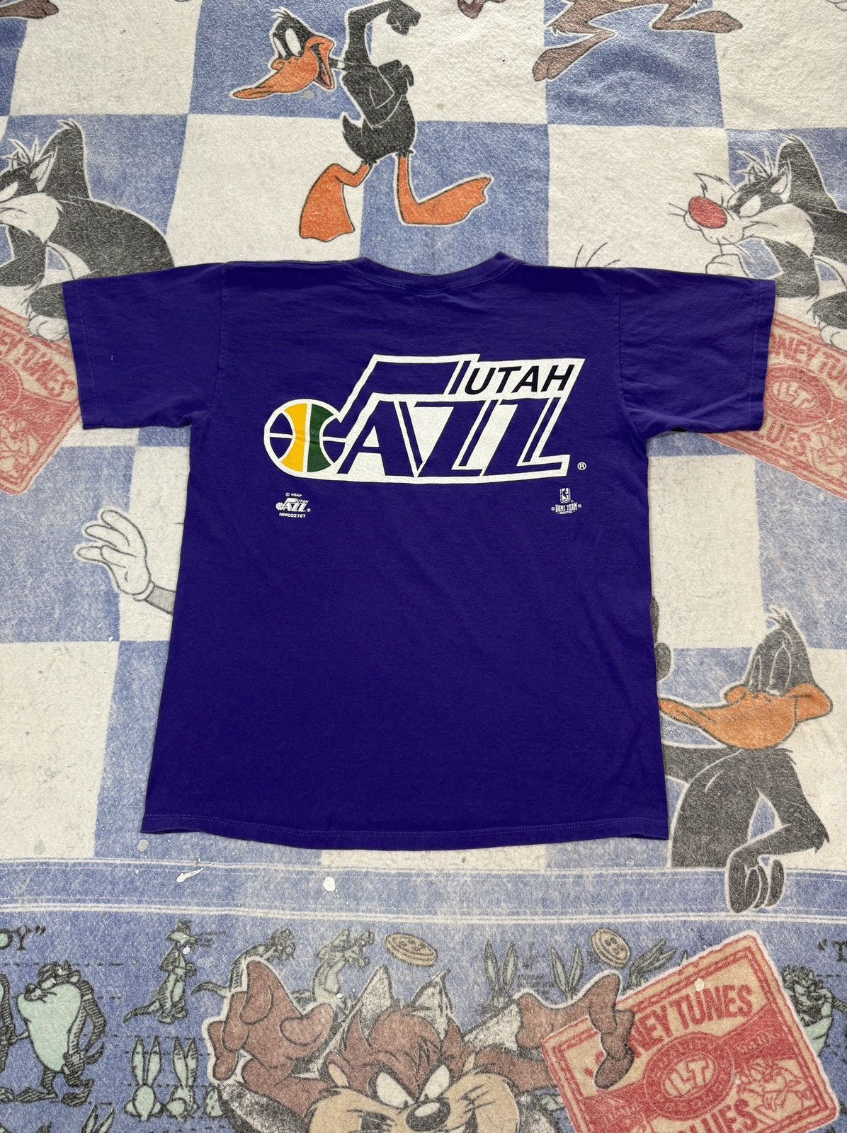 NBA Vintage utah jazz tee Size US L / EU 52-54 / 3 - 3 Thumbnail