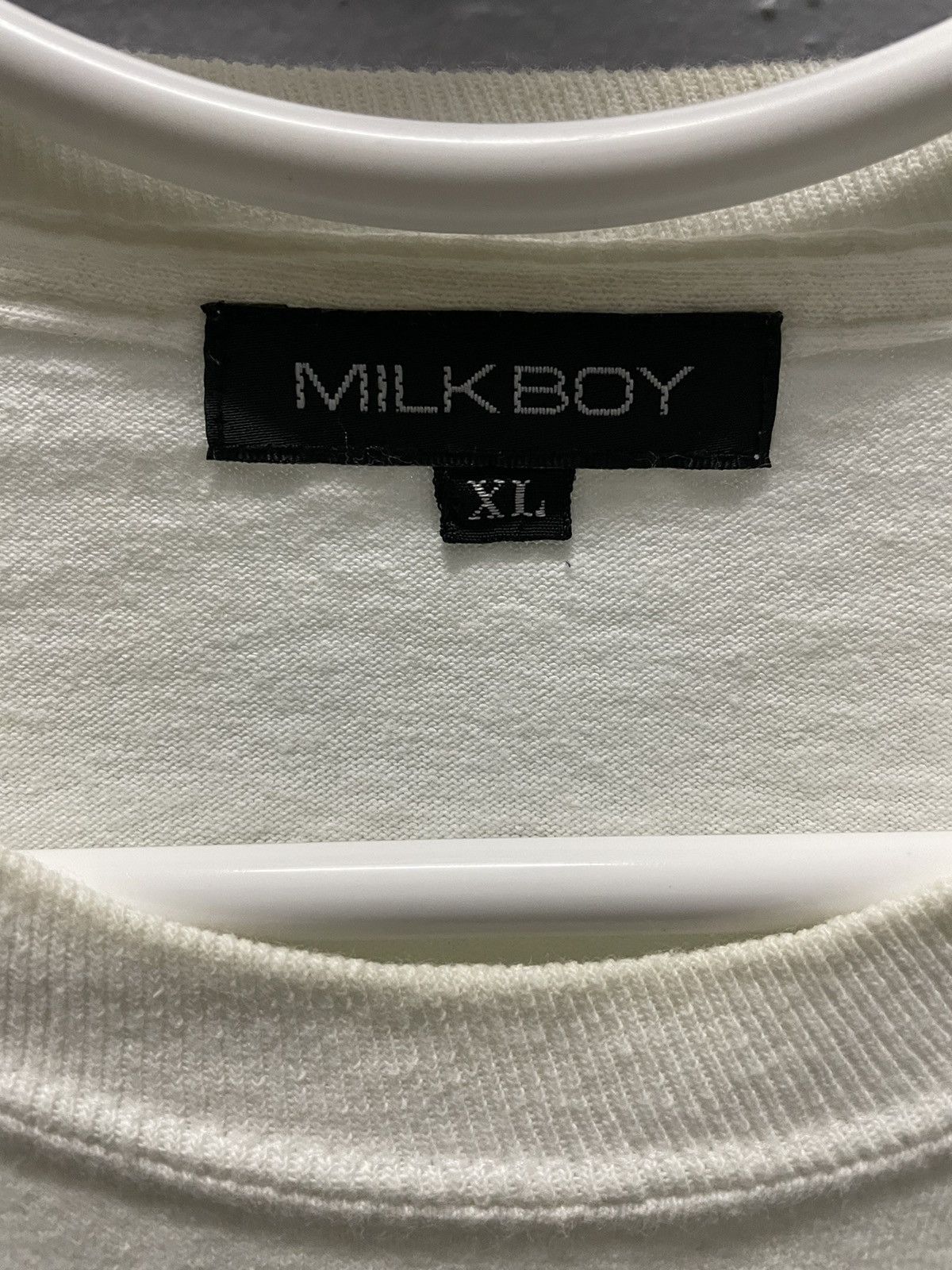Japanese Brand × Vintage Vintage Milkboy Psychic Club T Shirt Size US XL / EU 56 / 4 - 3 Thumbnail