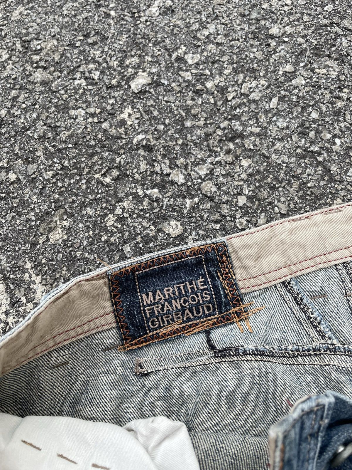 Marithe + Francois Girbaud Vintage Marithe Francois Girbaud Distressed Denim Size US 34 / EU 50 - 6 Thumbnail