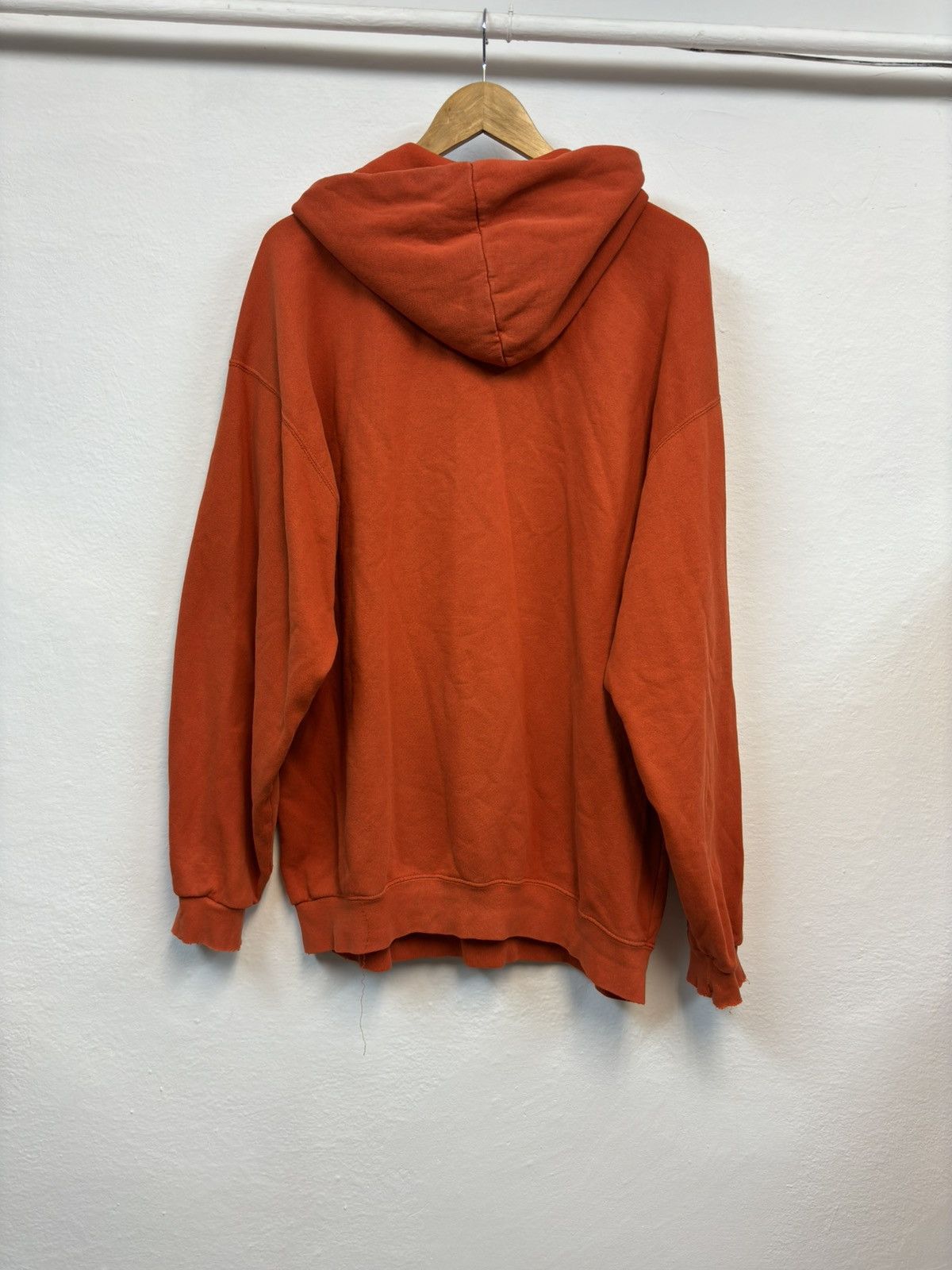 Nike × Vintage Vintage Nike oversize hoodie small logo swoosh 90s white tag Size US XL / EU 56 / 4 - 6 Thumbnail