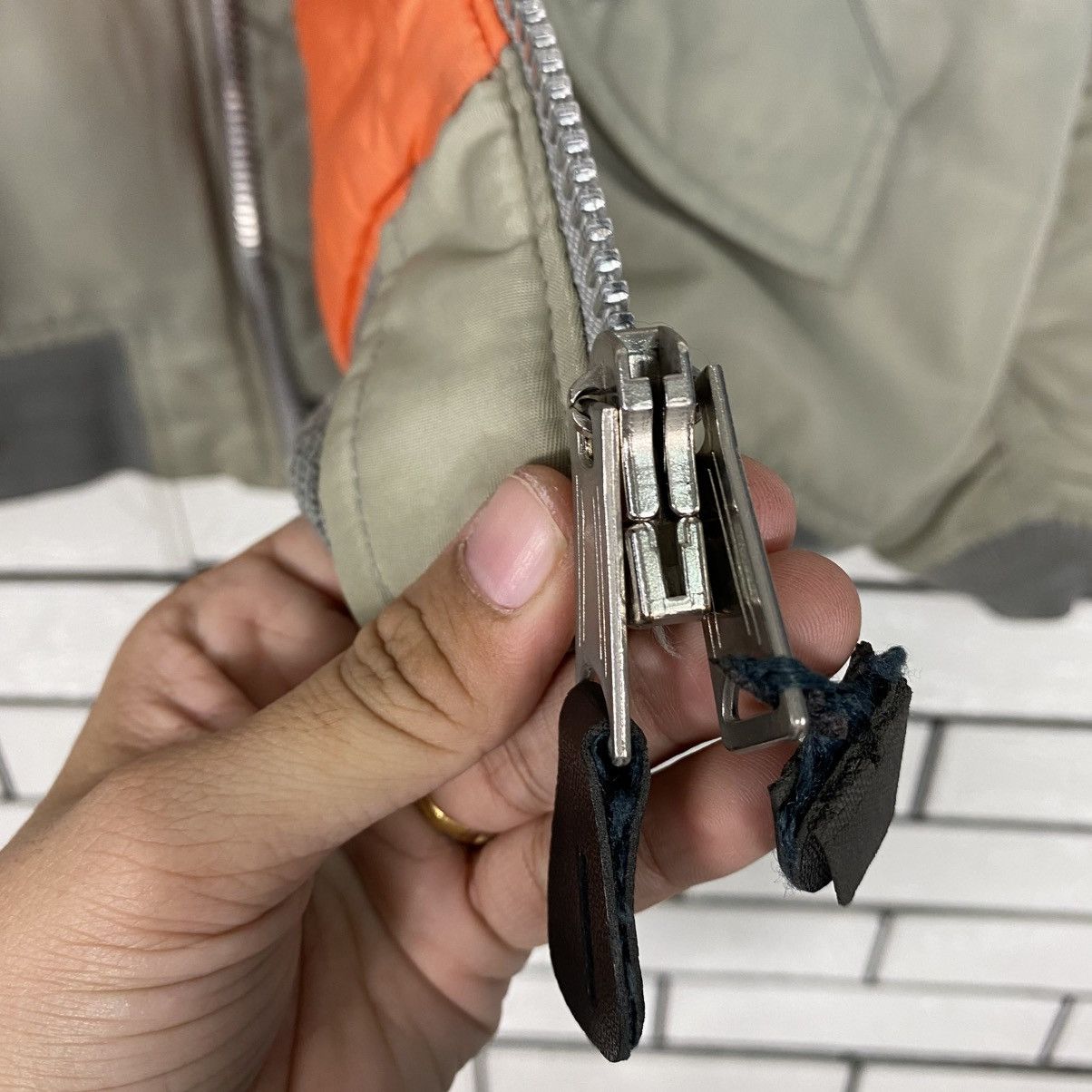 Japanese Brand 📌Vintage Ma-1 Bomber Jacket Military Unbranded Issey Miyake Size US L / EU 52-54 / 3 - 18 Thumbnail