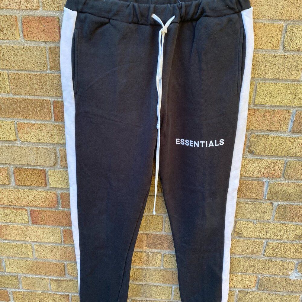 Fear of God Essentials Fear of God Side Stripe Sweatpants Joggers Small Size US 32 / EU 48 - 7 Thumbnail