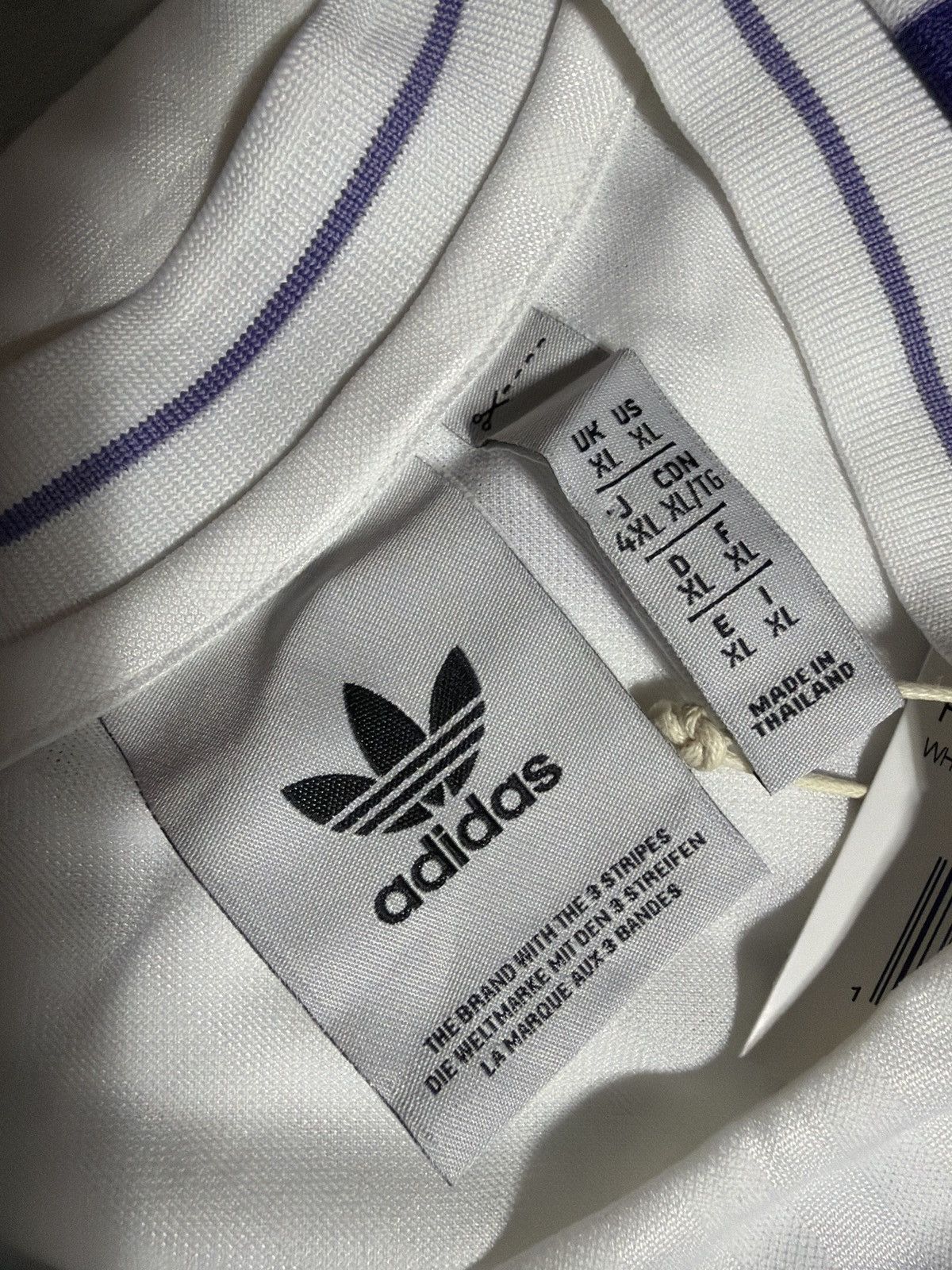 Adidas Adidas Originals Real Madrid Trefoil Jersey XL NWT Size US XL / EU 56 / 4 - 8 Thumbnail