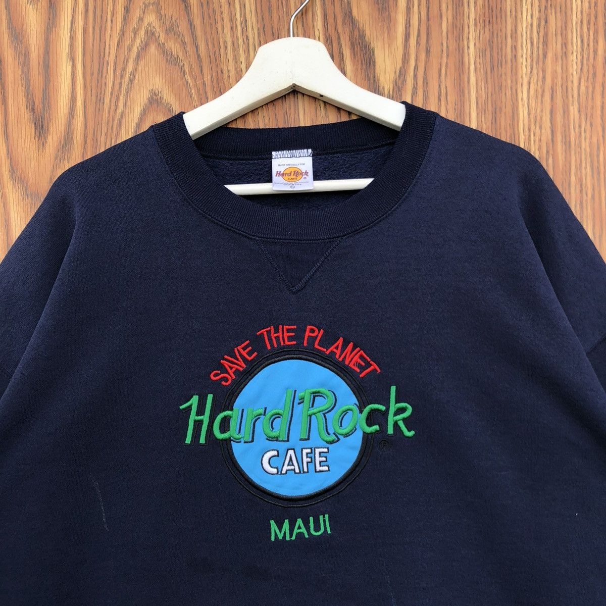 Hard Rock Cafe Vintage Hard Rock Cafe Sweatshirt Size US XL / EU 56 / 4 - 3 Thumbnail