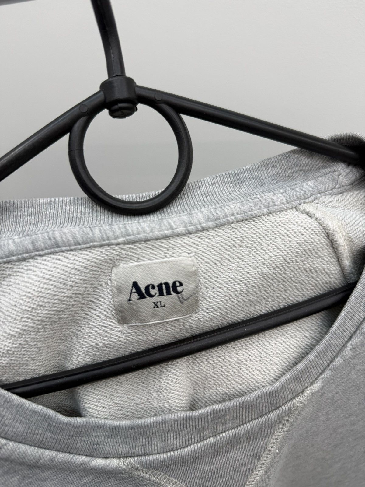 Acne Studios Acne Studios Cotton College Sweatshirt Size US XL / EU 56 / 4 - 4 Thumbnail