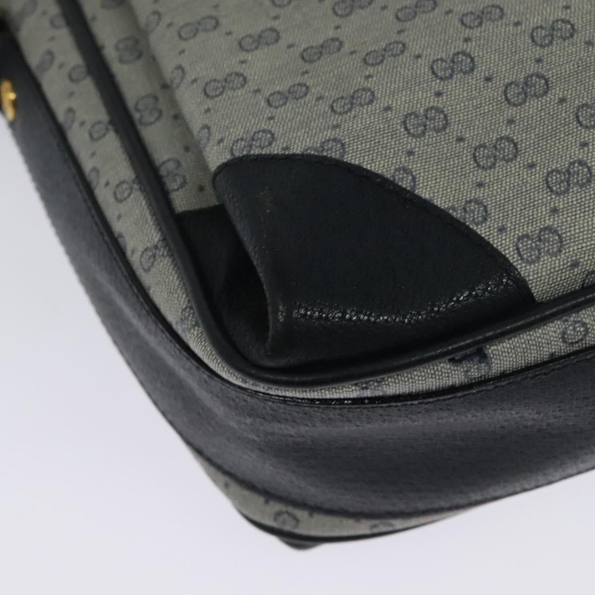 Gucci GUCCI Micro GG Supreme Shoulder Bag Pvc Navy Gold 001 116 Size ONE SIZE - 12 Thumbnail
