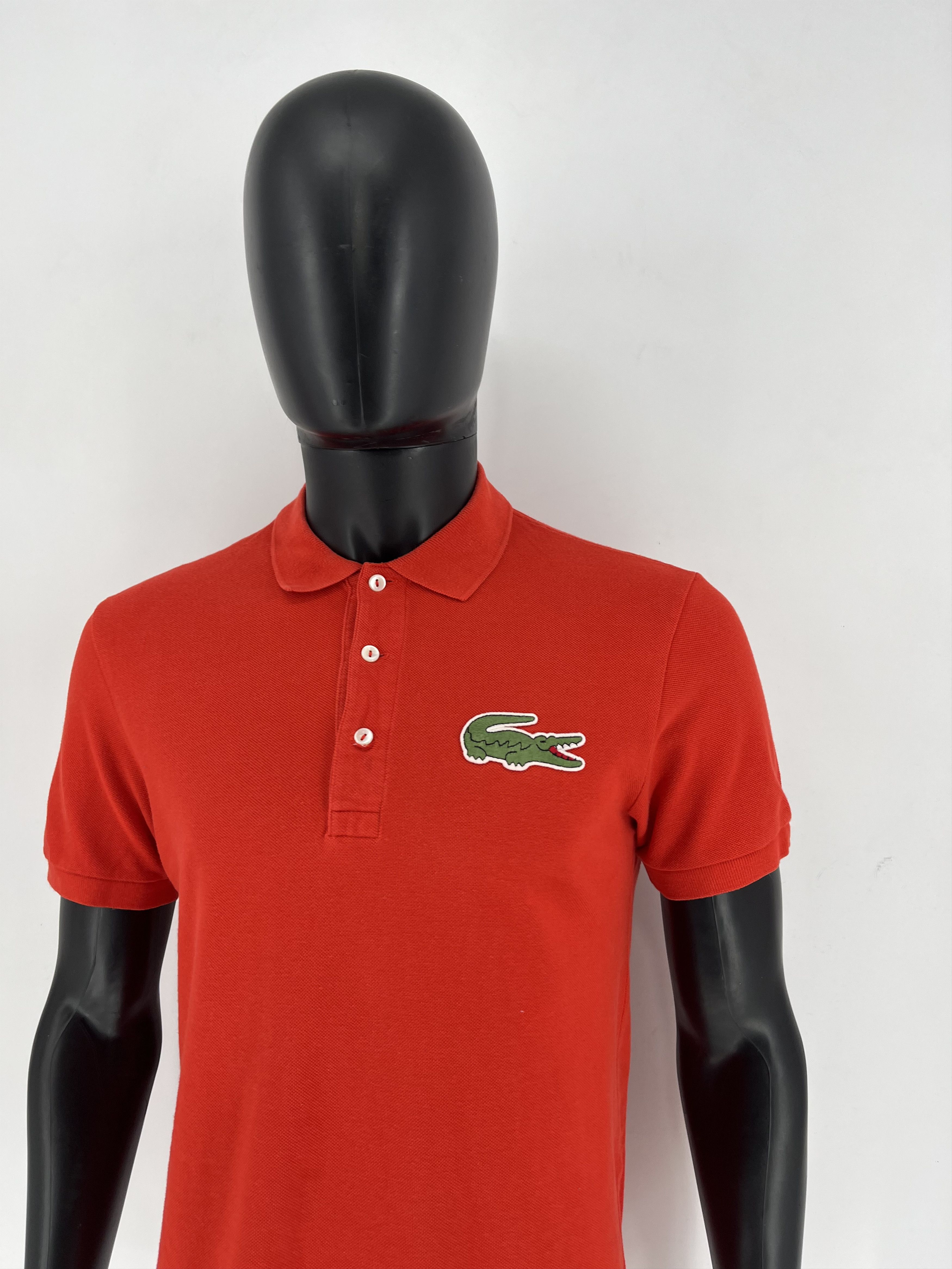 Lacoste Vintage Y2K Lacoste Big Logo T-Shirts Size US S / EU 44-46 / 1 - 5 Thumbnail