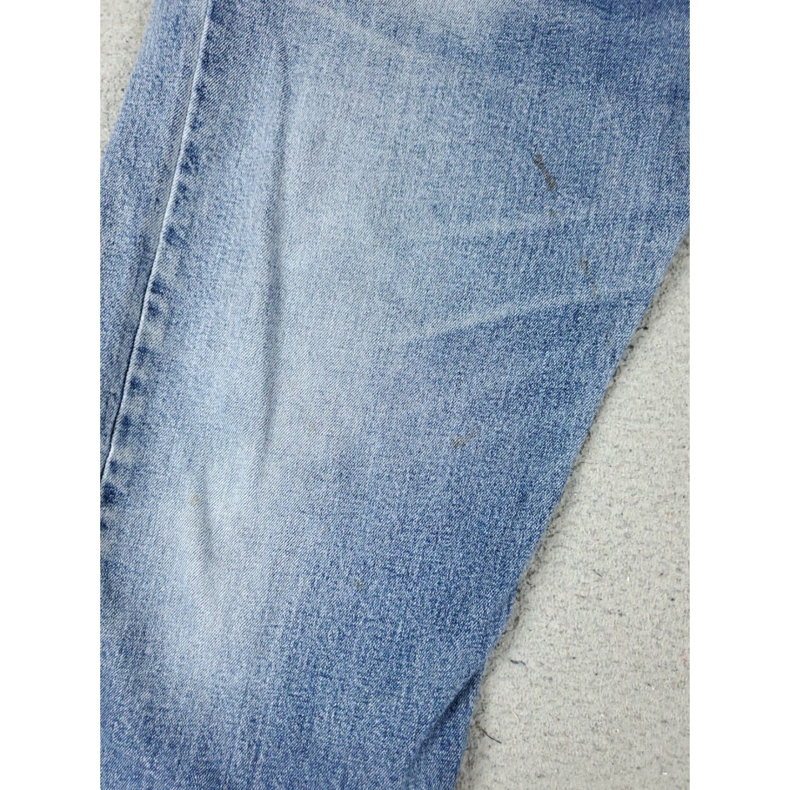 Levi's Levis 505 Jeans Mens 38x30 Blue Straight Leg Denim Pants Size US 38 / EU 54 - 6 Thumbnail