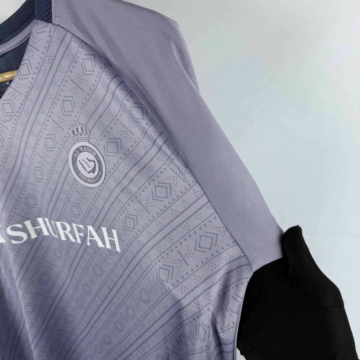 All Sport Al Nassr FC Jersey #7 Ronaldo 2022/23 Sz L Size US L / EU 52-54 / 3 - 3 Thumbnail