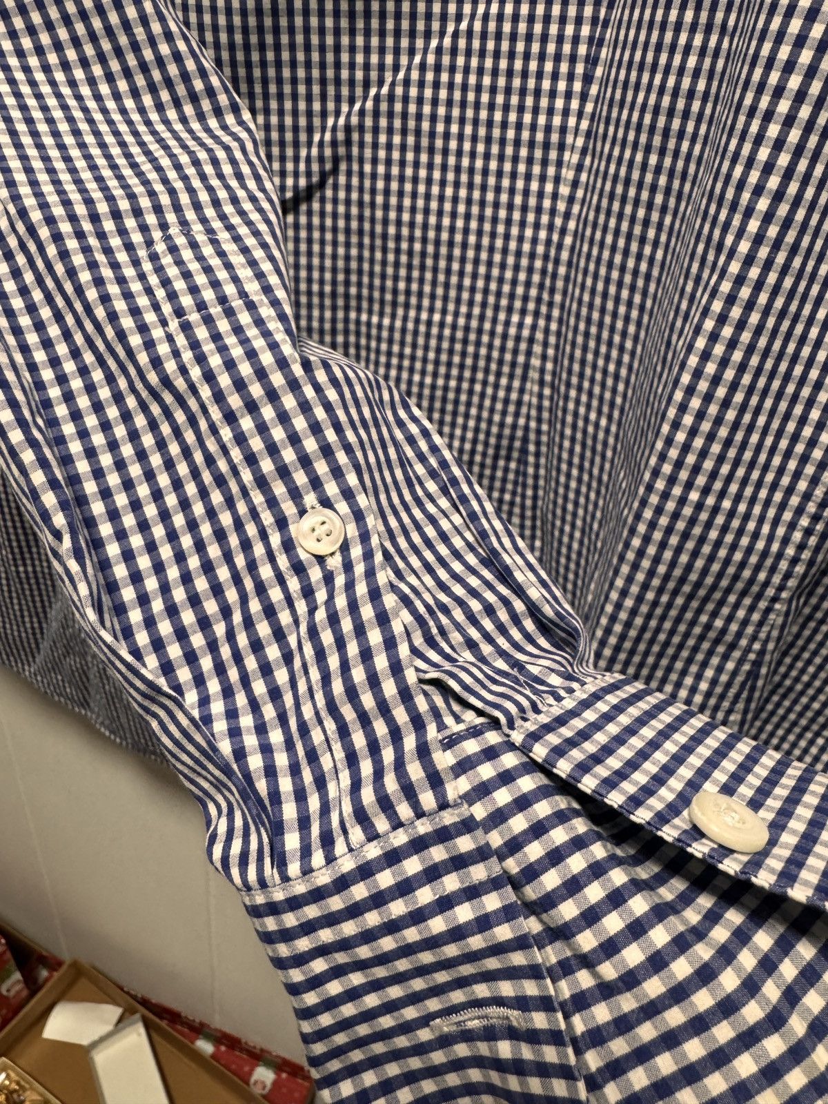 Prada Prada Button Up Long Sleeve Shirt Size US S / EU 44-46 / 1 - 6 Thumbnail