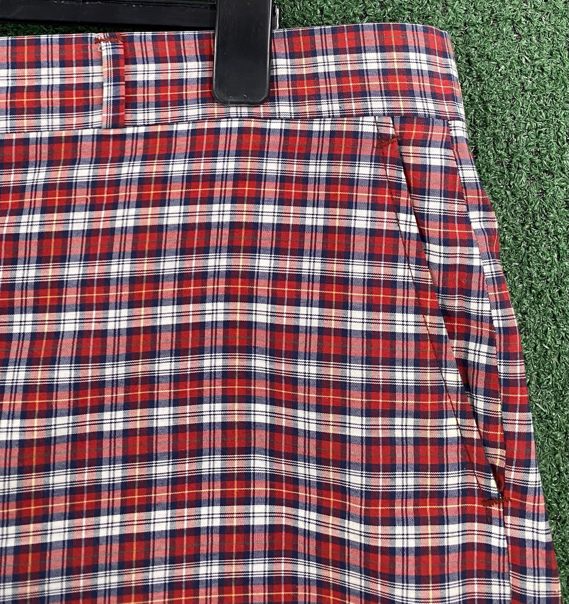 Vintage 70’s Higgins Plaid Slacks Shorts Men’s Size 38 USA Made Size US 38 / EU 54 - 3 Thumbnail