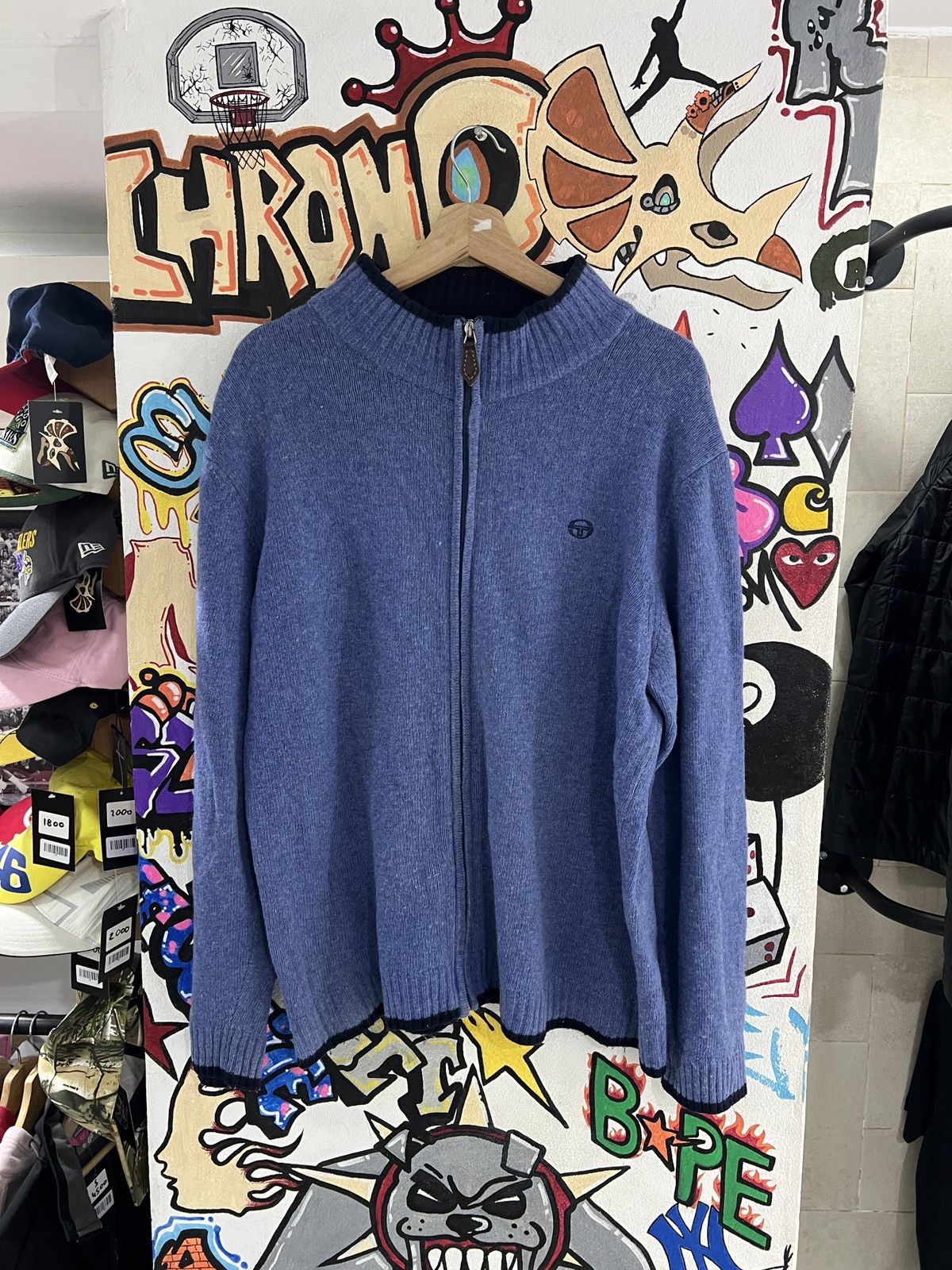 Sergio Tacchini Sergio Tacchini Zip Up Fleece Size US L / EU 52-54 / 3 - 1 Thumbnail