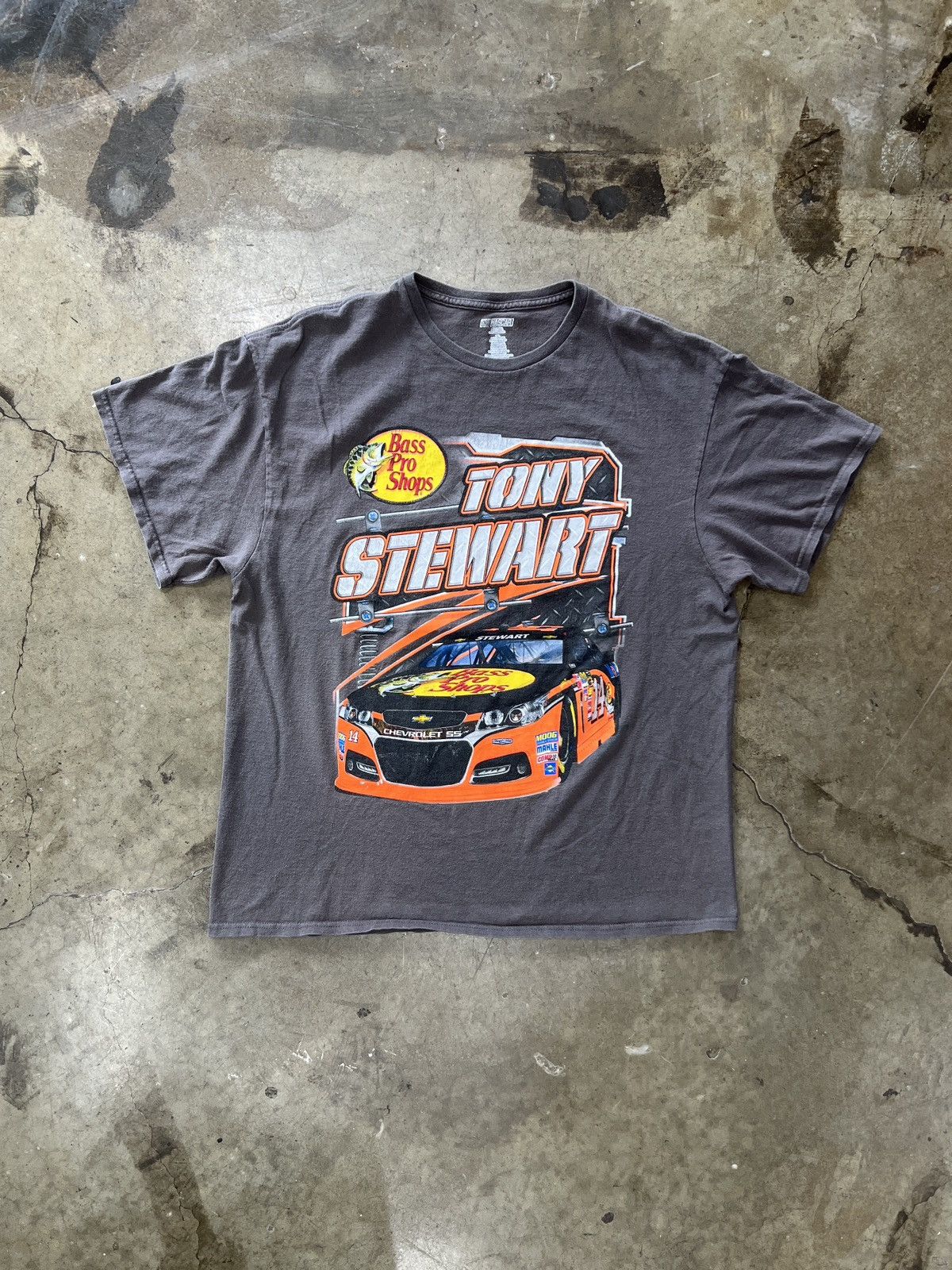NASCAR NASCAR Bass Pro Shop Tony Stewart Racing Tee XL Size US XL / EU 56 / 4 - 2 Thumbnail