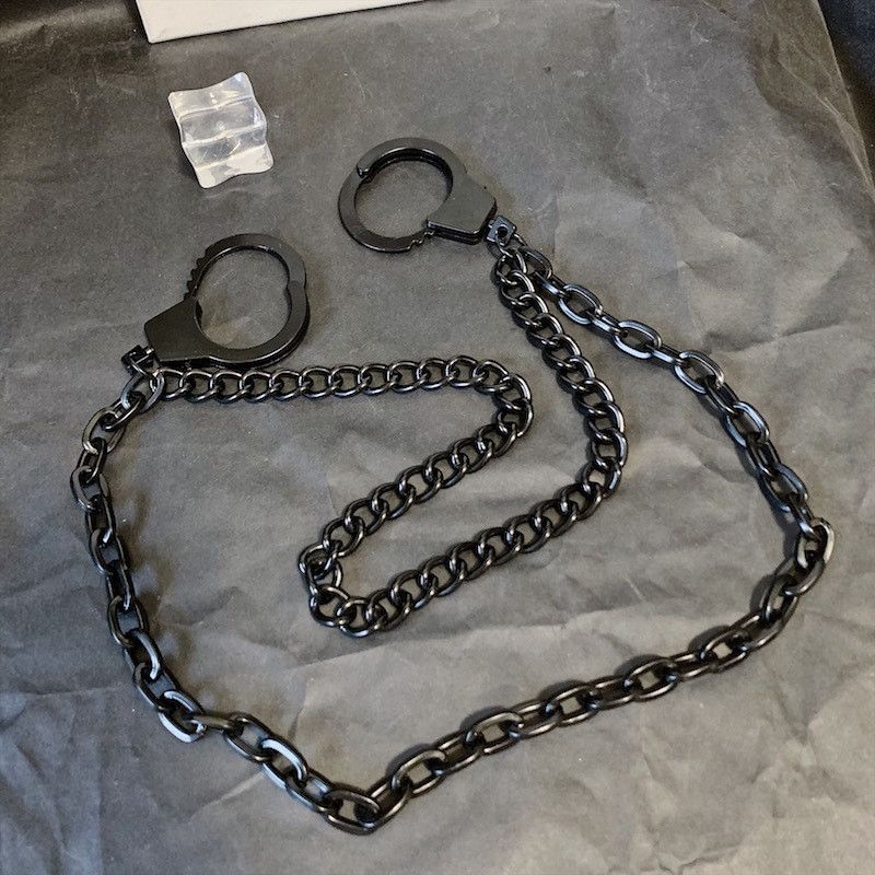 Jewelry BlackHandcuff Waist Chain Size ONE SIZE - 2 Thumbnail