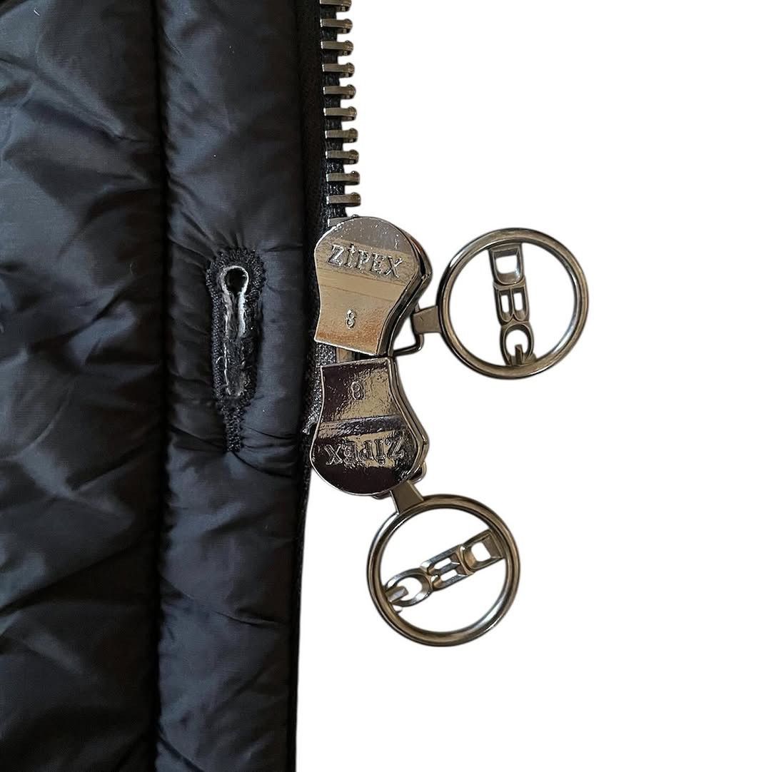 Diesel Black Gold DIESEL BLACK GOLD Embroidered W-PAR-Quilted Black Jacket Size US S / EU 44-46 / 1 - 10 Thumbnail