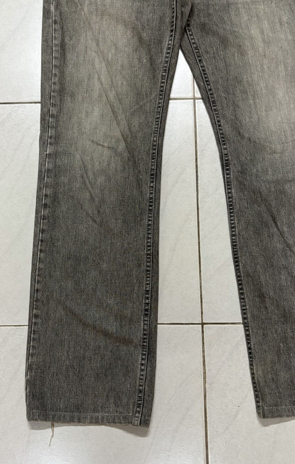 Japanese Brand Japanese London Denim Streetwear Straight Cut Jeans Size US 33 - 6 Thumbnail