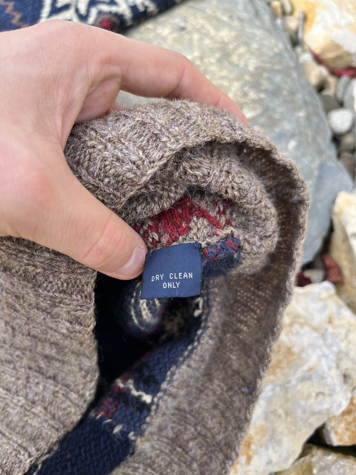 Ralph Lauren Vintage Polo Ralph Lauren 90s sweater hand knit ski kanye Size US L / EU 52-54 / 3 - 21 Thumbnail