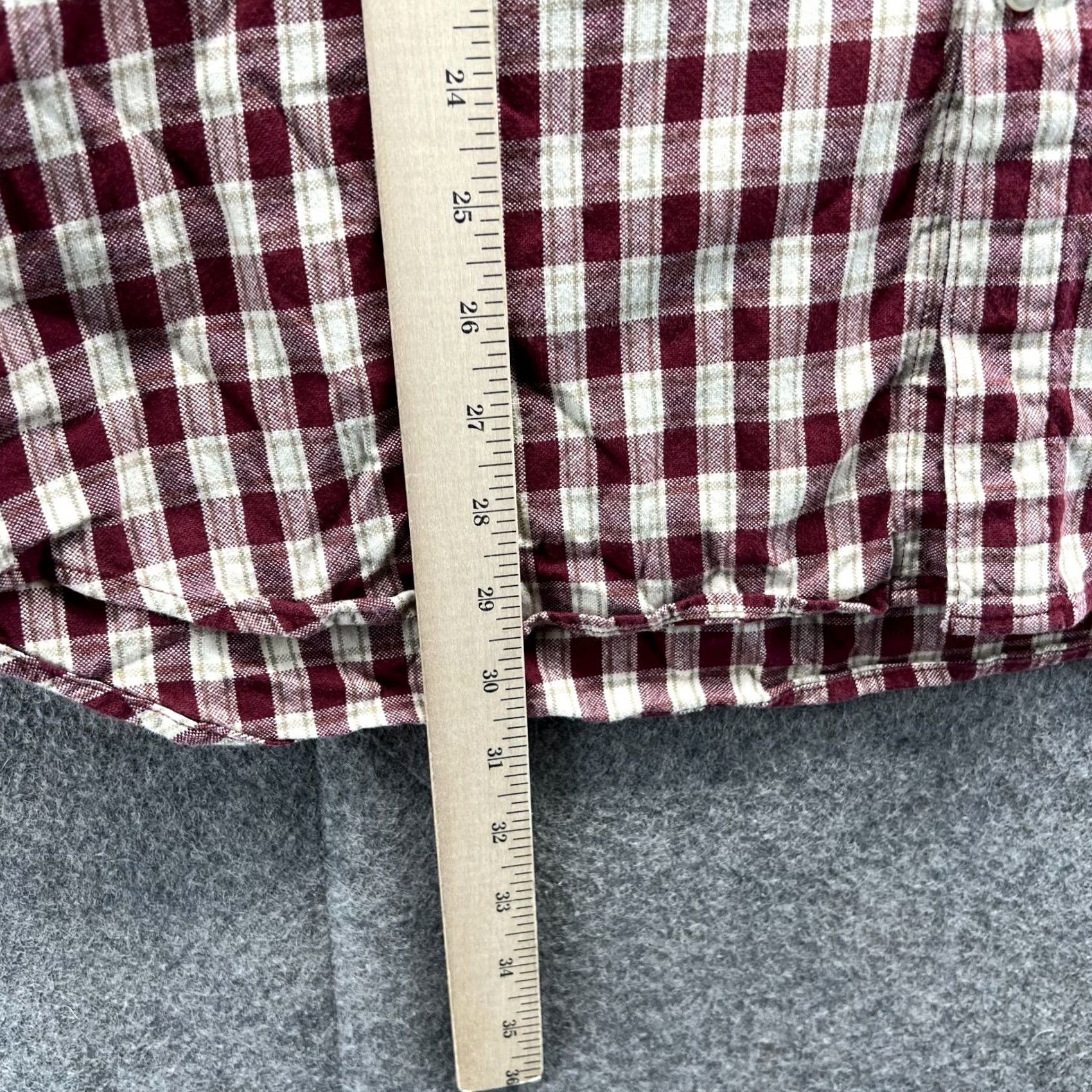 Vintage VINTAGE Columbia Shirt Mens L Red Beige Button Down Flannel Plaid Sportswear Size US L / EU 52-54 / 3 - 6 Thumbnail