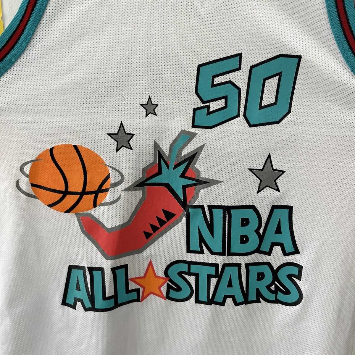 Champion × NBA × Vintage Vintage David Robinson 1996 All Star West Champion Jersey Size US M / EU 48-50 / 2 - 3 Thumbnail