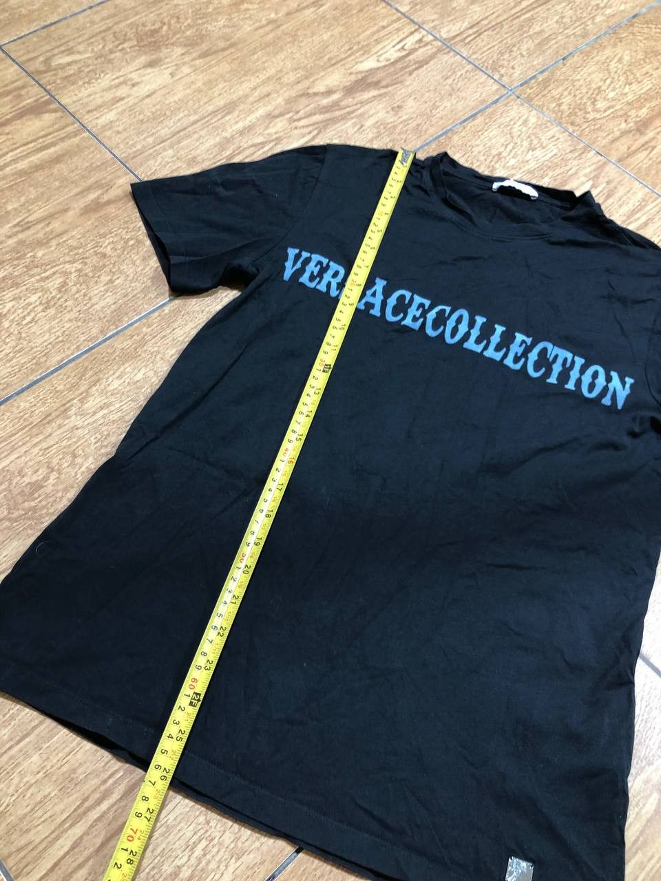 Versace Versace Collection Black Crew Neck T-Shirt Logo Size US XS / EU 42 / 0 - 12 Thumbnail