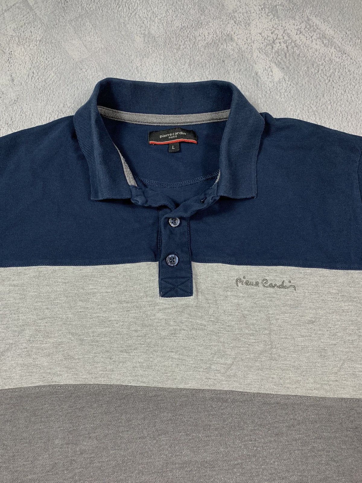 Pierre Cardin × Vintage Vintage Y2K Pierre Cardin 1/4 button polos tee size L Size US L / EU 52-54 / 3 - 4 Thumbnail