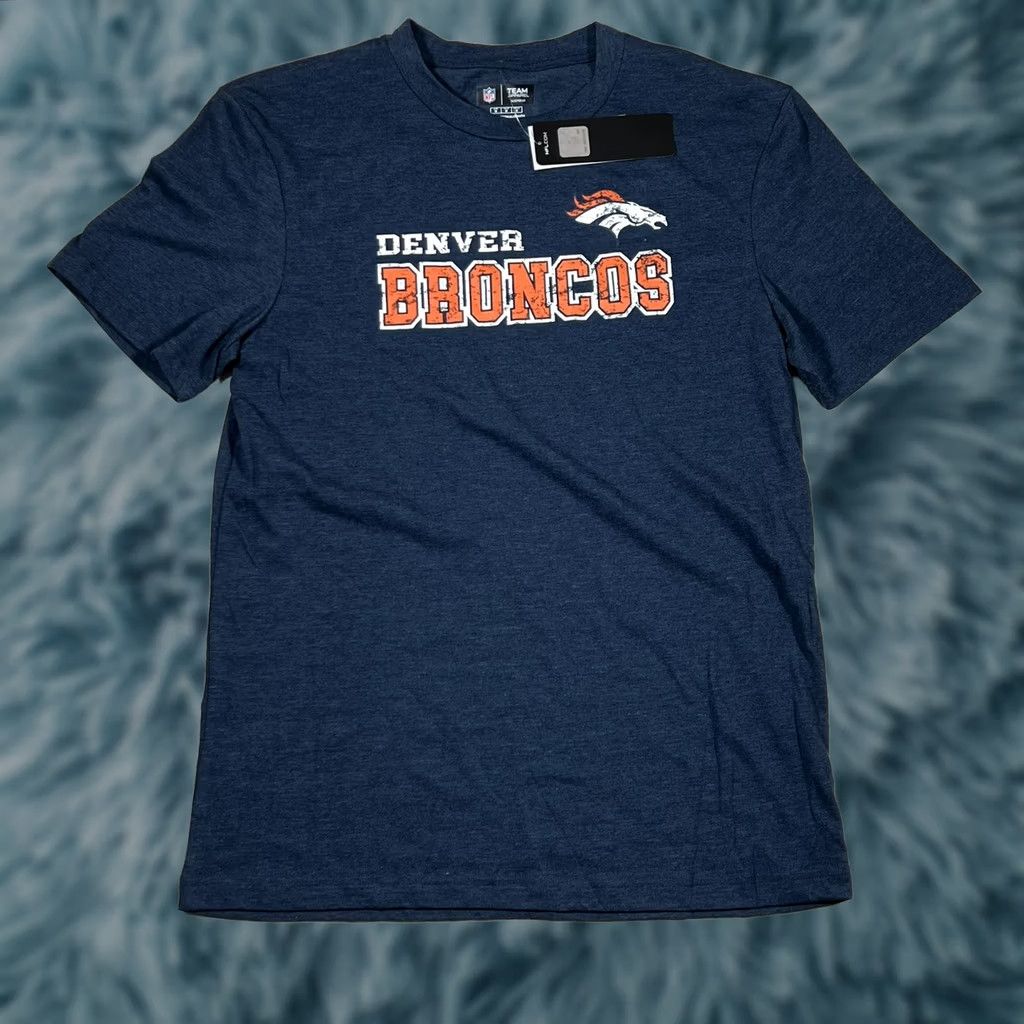 NFL NFL Broncos T-Shirt Navy Blue 2XL Men NWT Shirt Apparel NFL Team Apparel Size US XXL / EU 58 / 5 - 1 Thumbnail