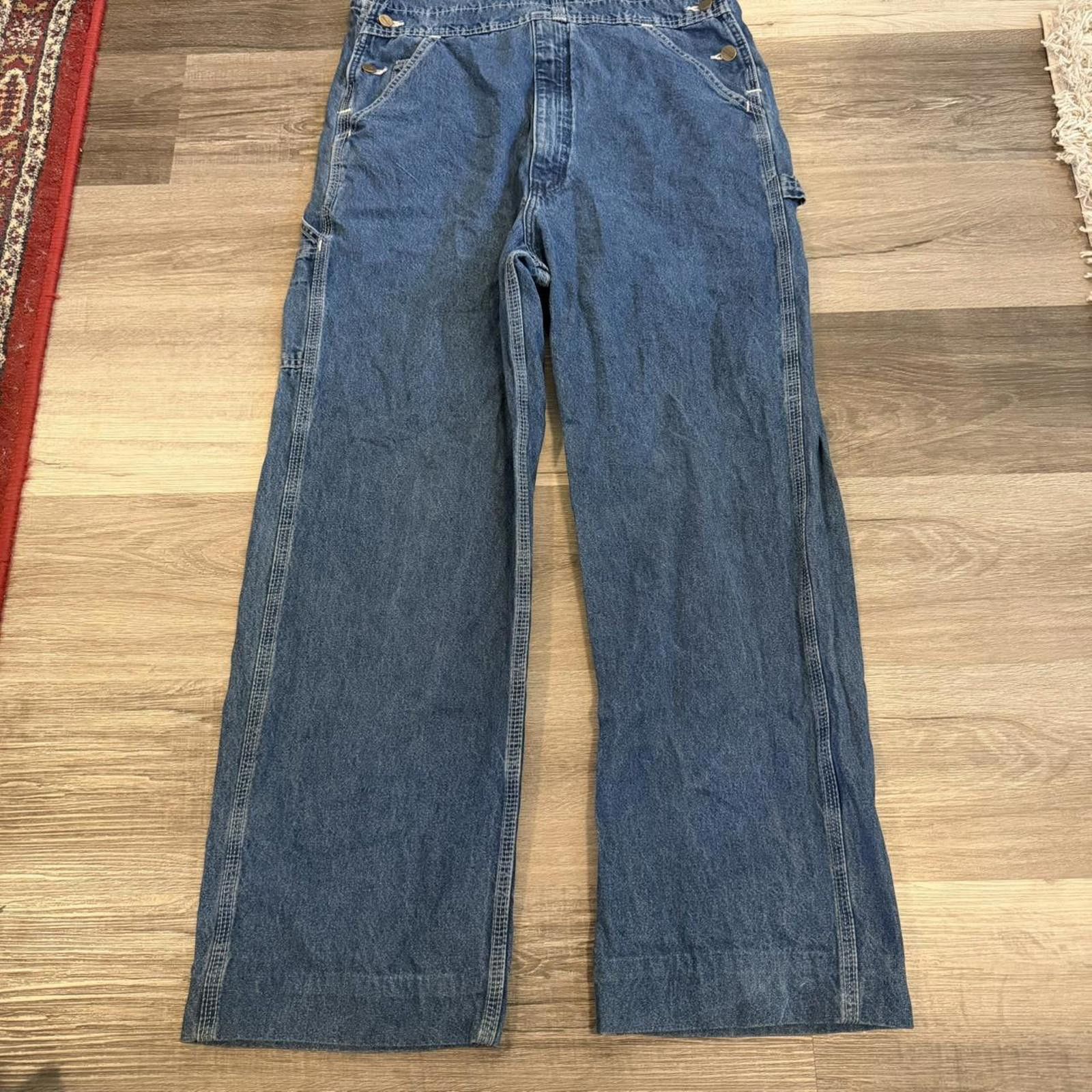 Other vintage carhartt denim overalls 0s 34x30 Size US 34 / EU 50 - 3 Thumbnail