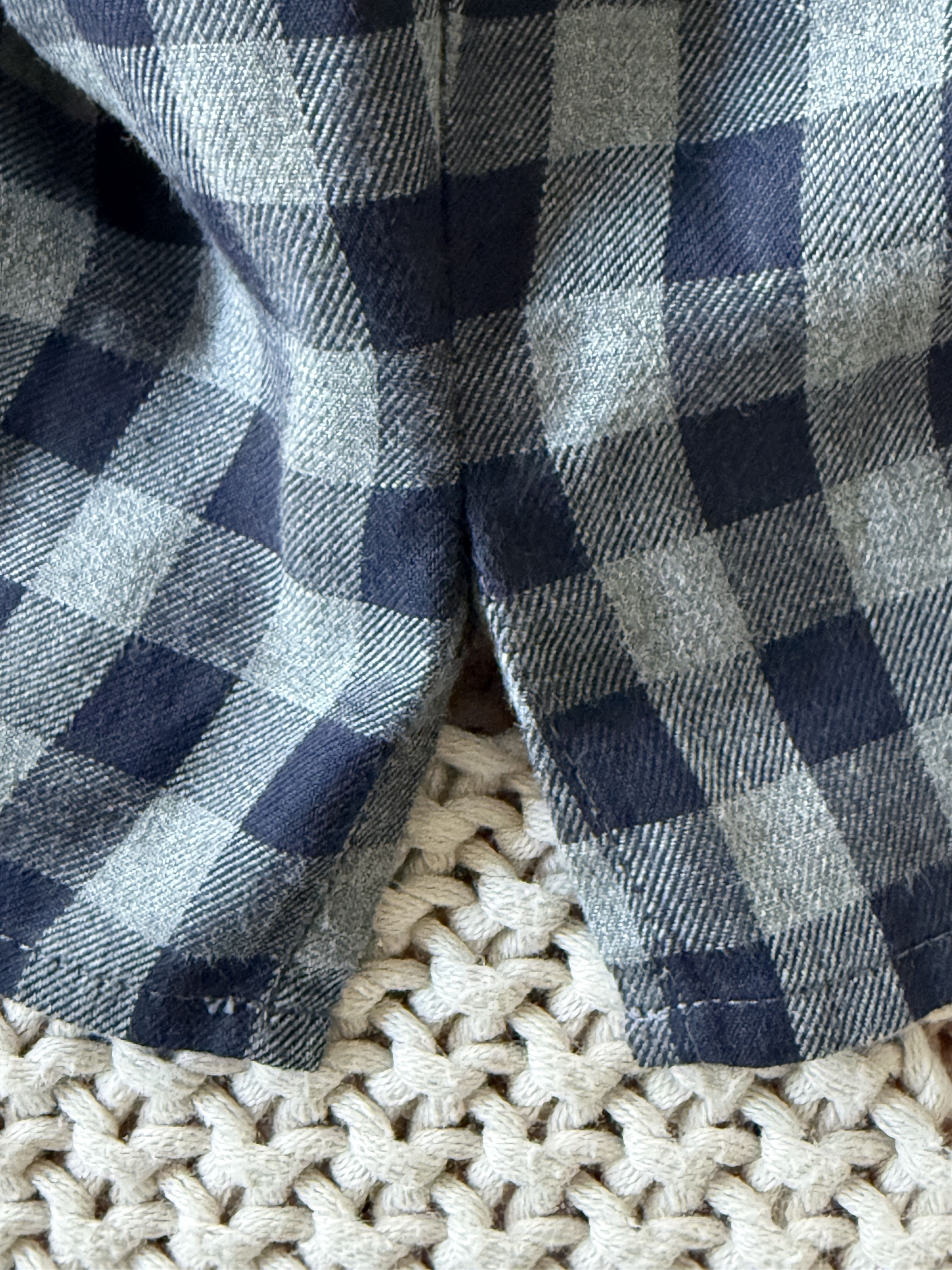 Cos Archive gingham shoulder-zip top — size M Size US M / EU 48-50 / 2 - 6 Thumbnail