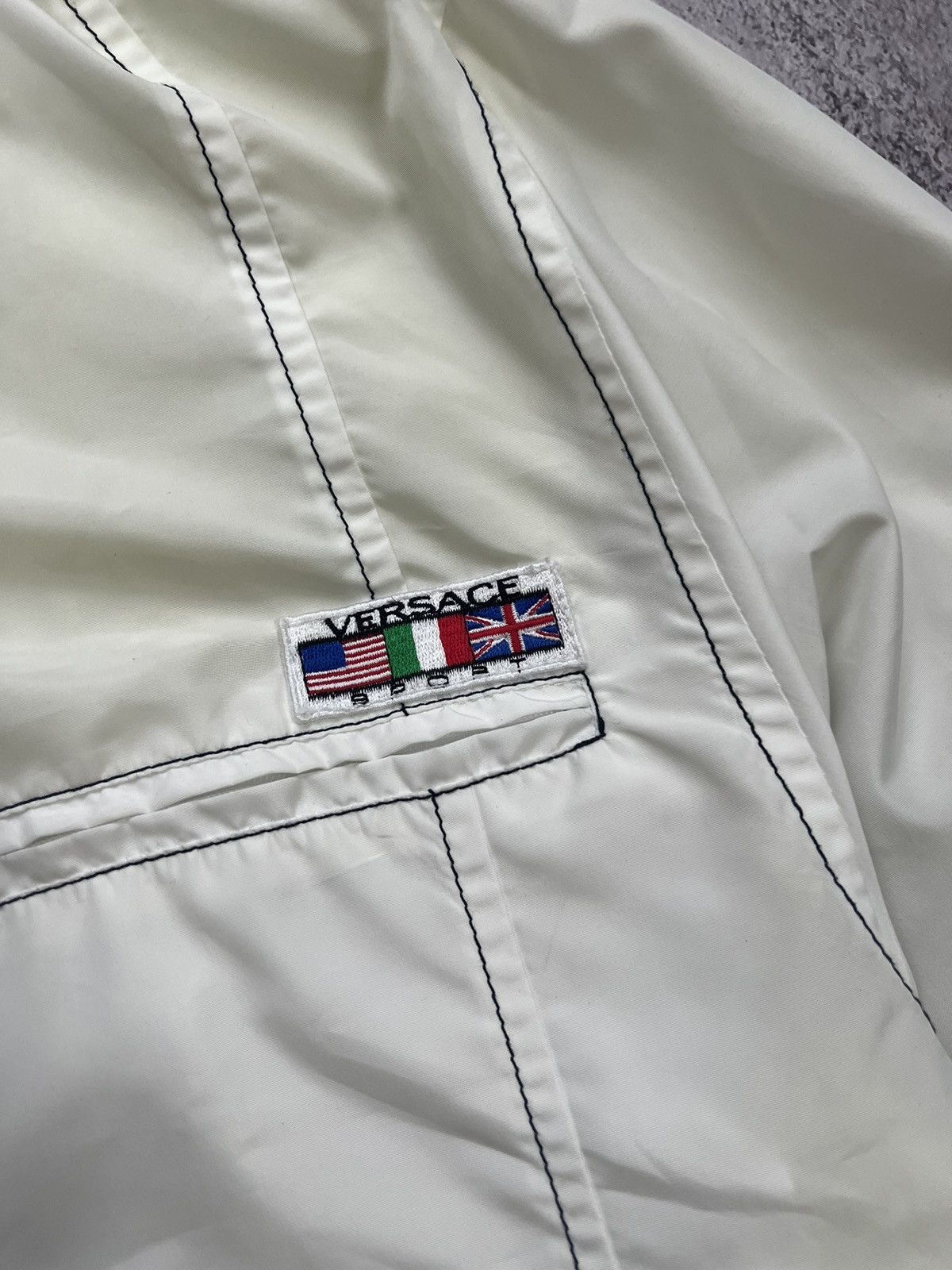 Versace Vintage Versace Sport Harington Bomber Jacket Mens XL Size US XL / EU 56 / 4 - 6 Thumbnail
