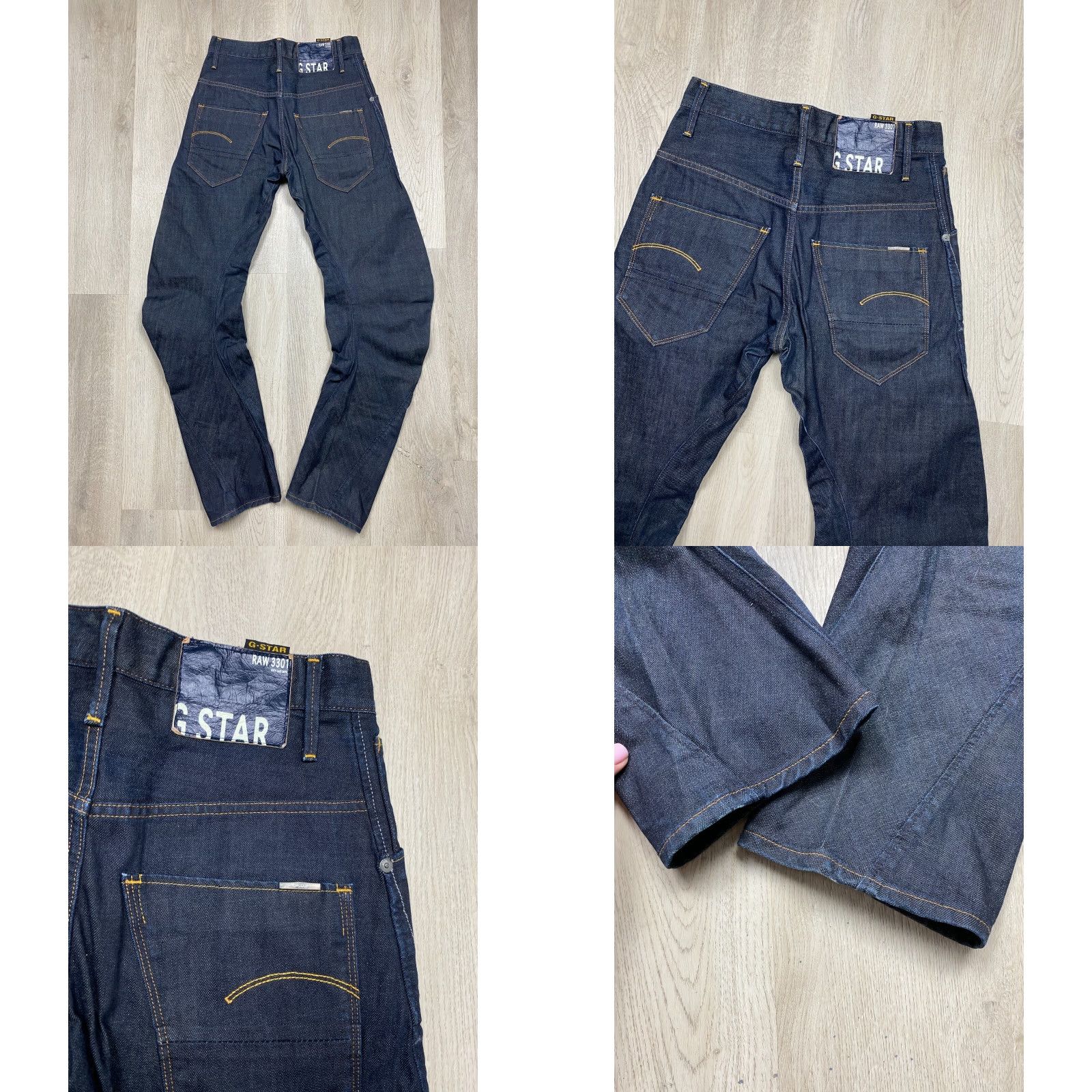 G-Star G-Star Raw Vintage Arc Denim Jeans Pants 28 Mens Blue Regular Size 28 Jeans 34 Inseam 82 cm 112 cm Inseam 34in Size US 28 / EU 44 - 8 Thumbnail