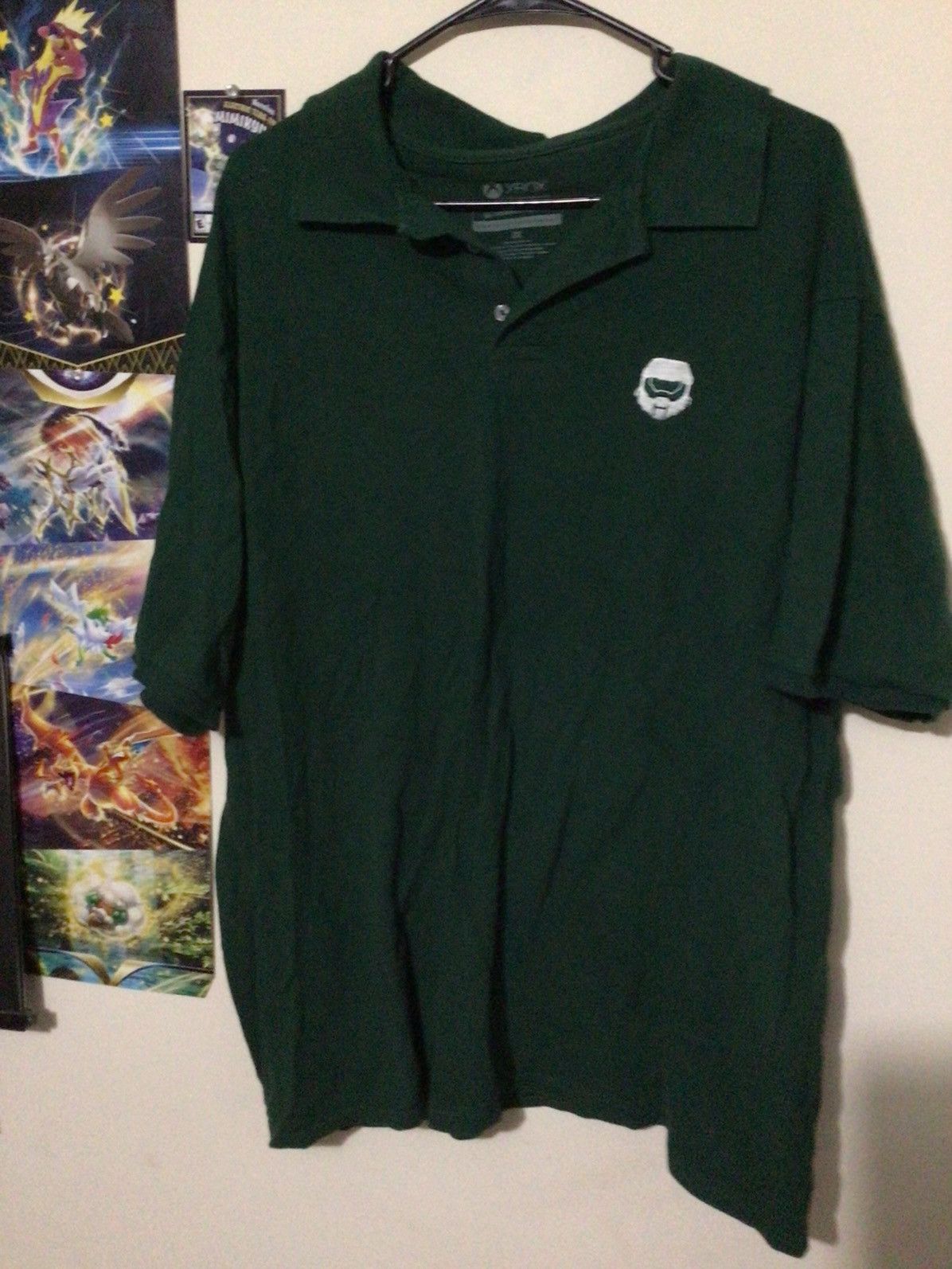 Other XBOX HALO MASTER CHIEF GREEN POLO SHIRT DARK GREEN XXL Size US XXL / EU 58 / 5 - 1 Thumbnail