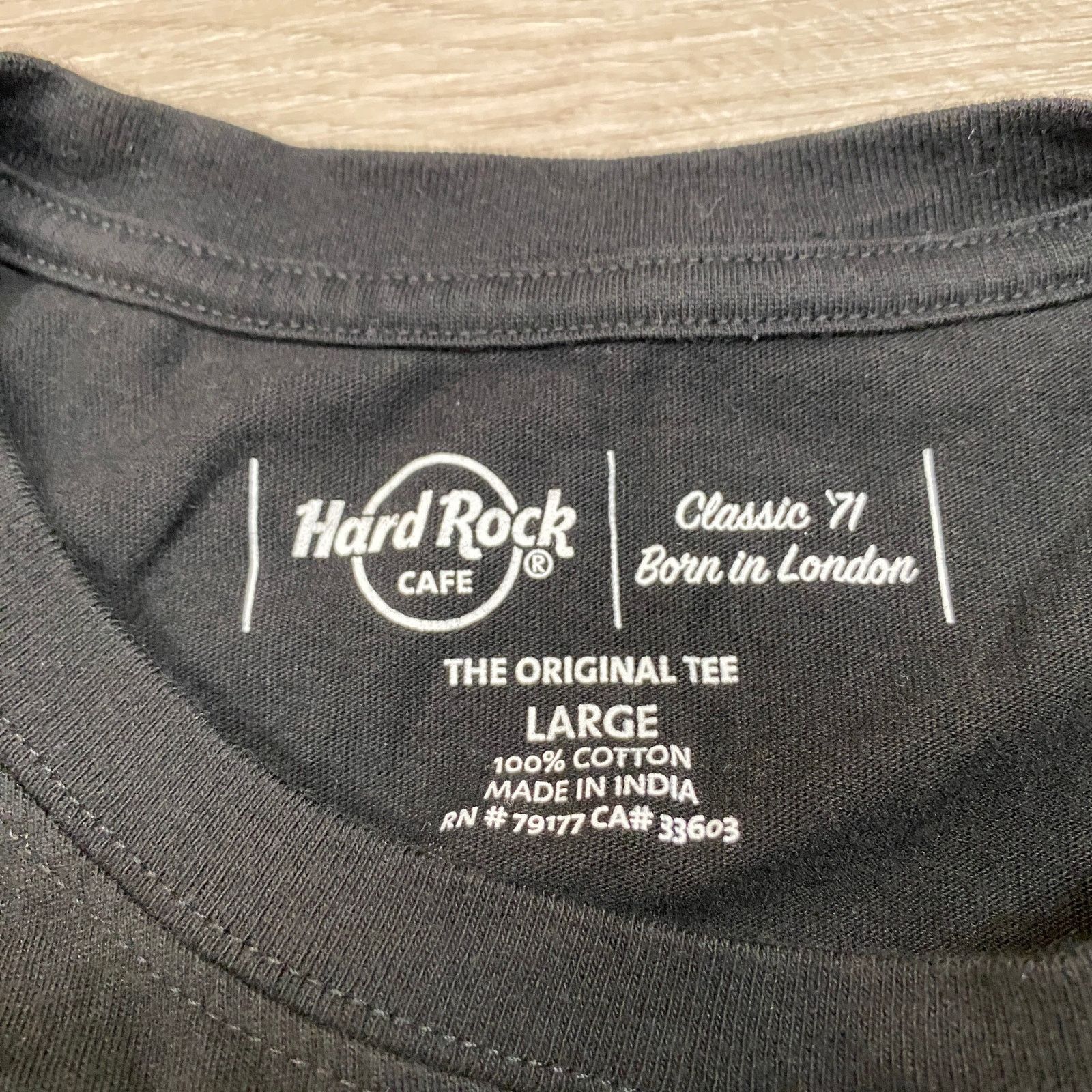 Hard Rock Cafe Hard Rock Cafe Barcelona The Original Tee Shirt Men's Large Size US L / EU 52-54 / 3 - 6 Thumbnail