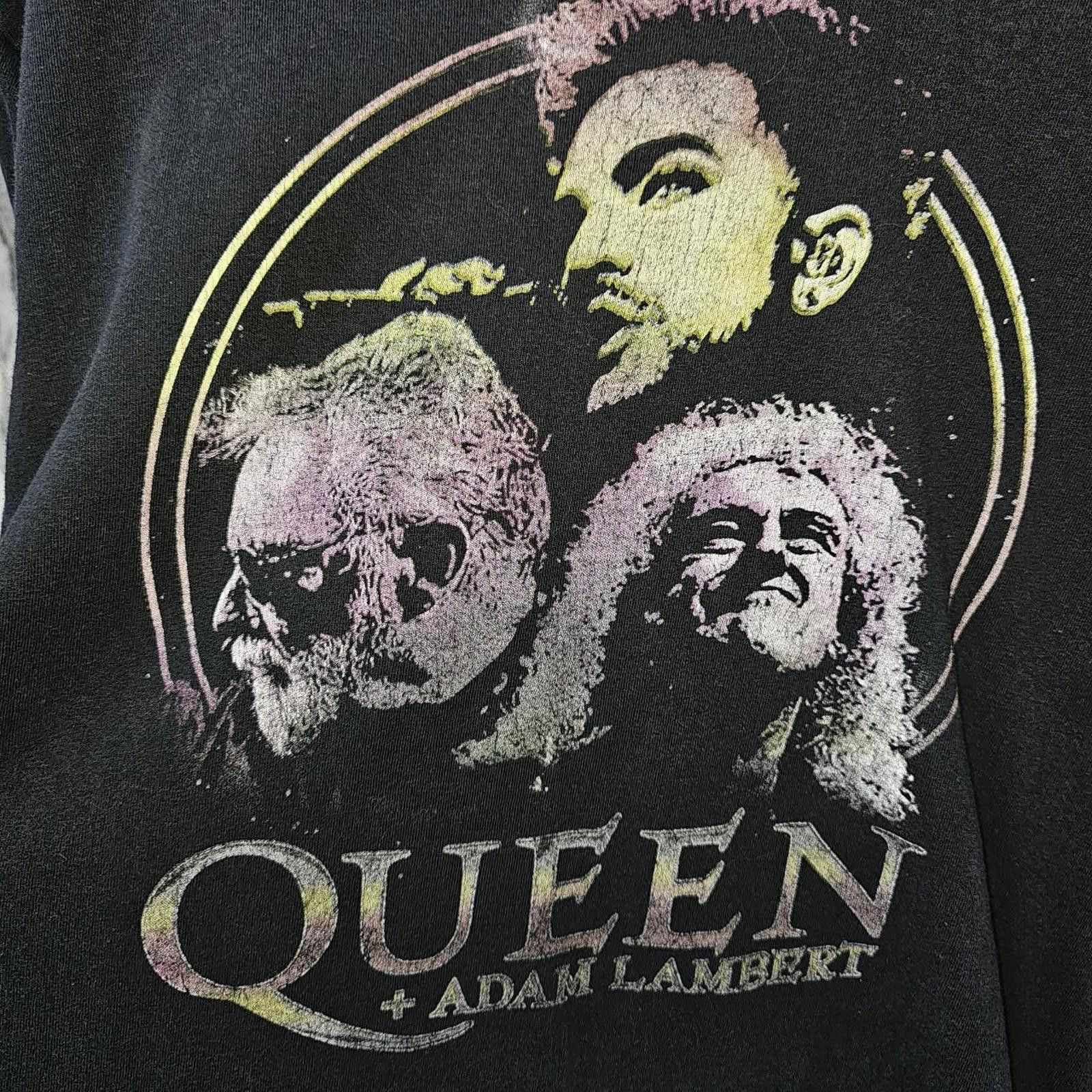 Other Men's Queen +Adam Lambert Tour T-shirt Size US XL / EU 56 / 4 - 2 Thumbnail