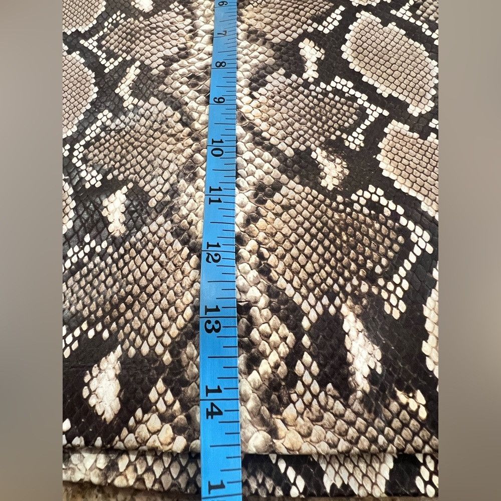 The Kooples The Kooples Python Print Leather Mini Skirt – NWT Size FR 2 Size 28" / US 6 / IT 42 - 7 Thumbnail