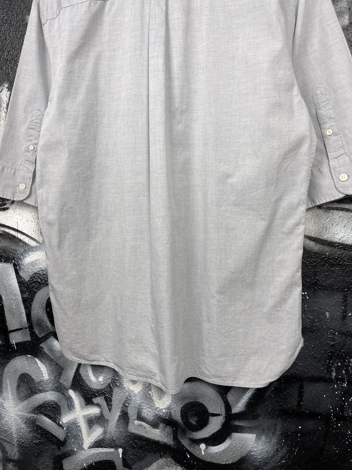 Allsaints Allsaints Grey Cotton Redondo HS Shirt Men’s Size XL Size US XL / EU 56 / 4 - 11 Thumbnail