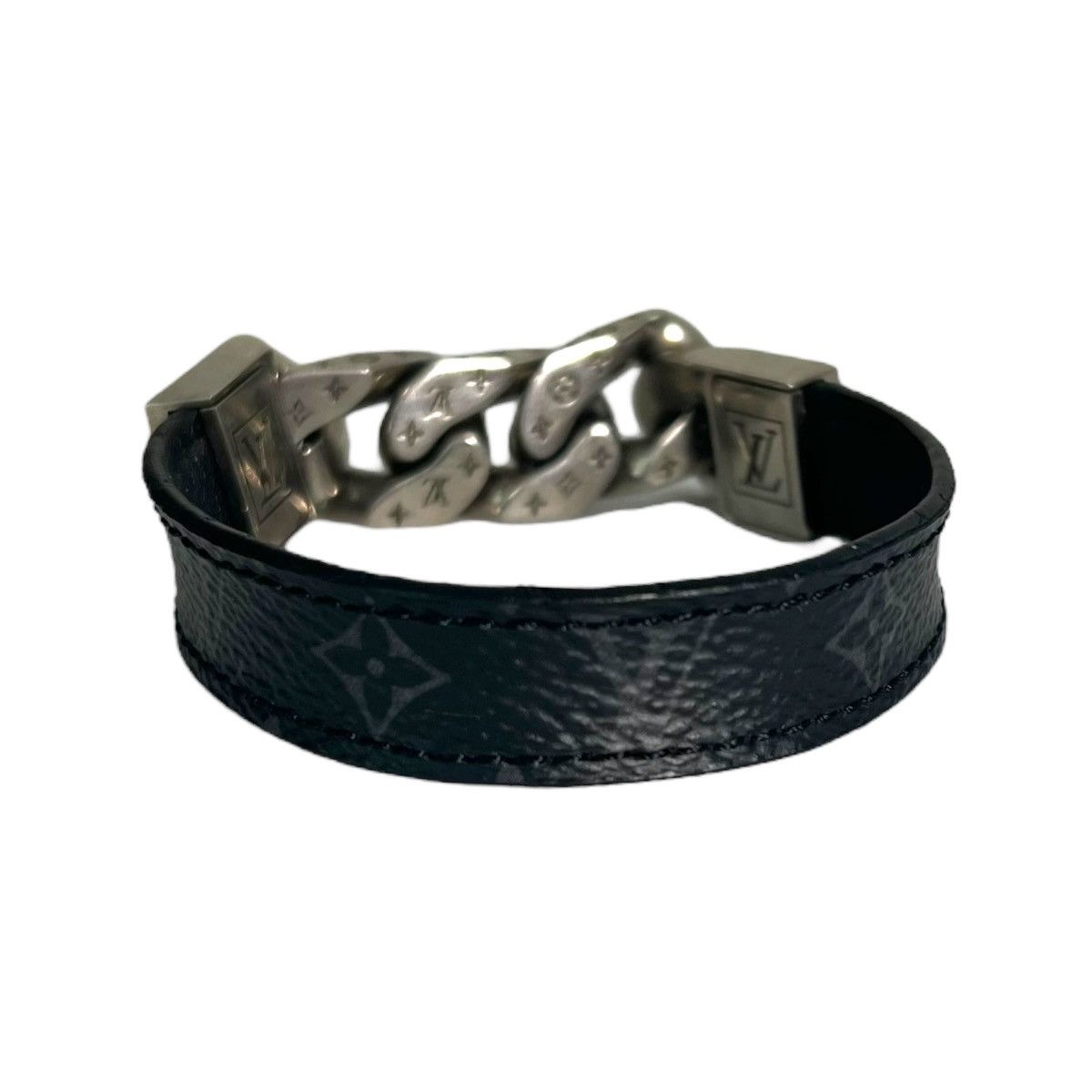 Louis Vuitton Louis Vuitton Monochain Monogram Eclipse Bracelet Size ONE SIZE - 4 Thumbnail