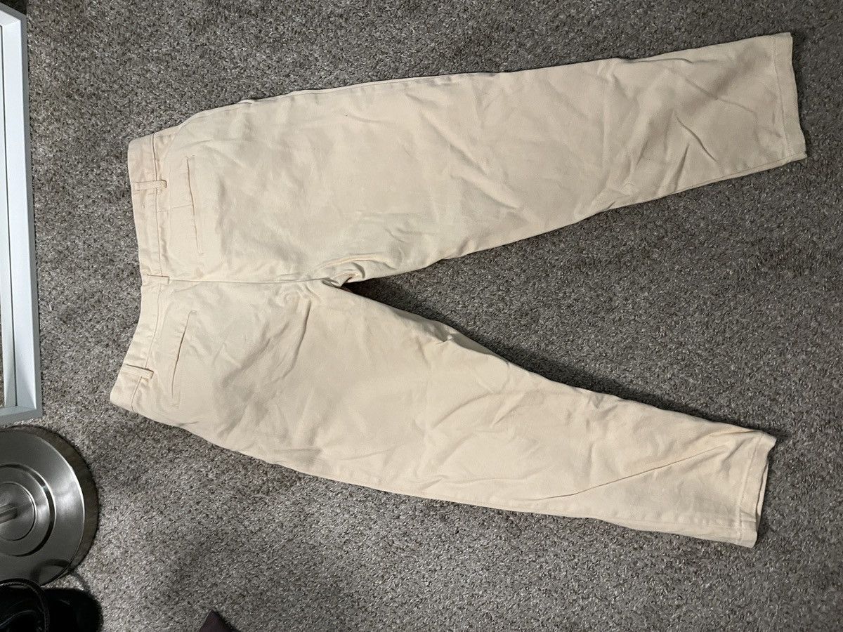 Zara Zara Carrot Pants Cream Color Size US 31 - 3 Thumbnail
