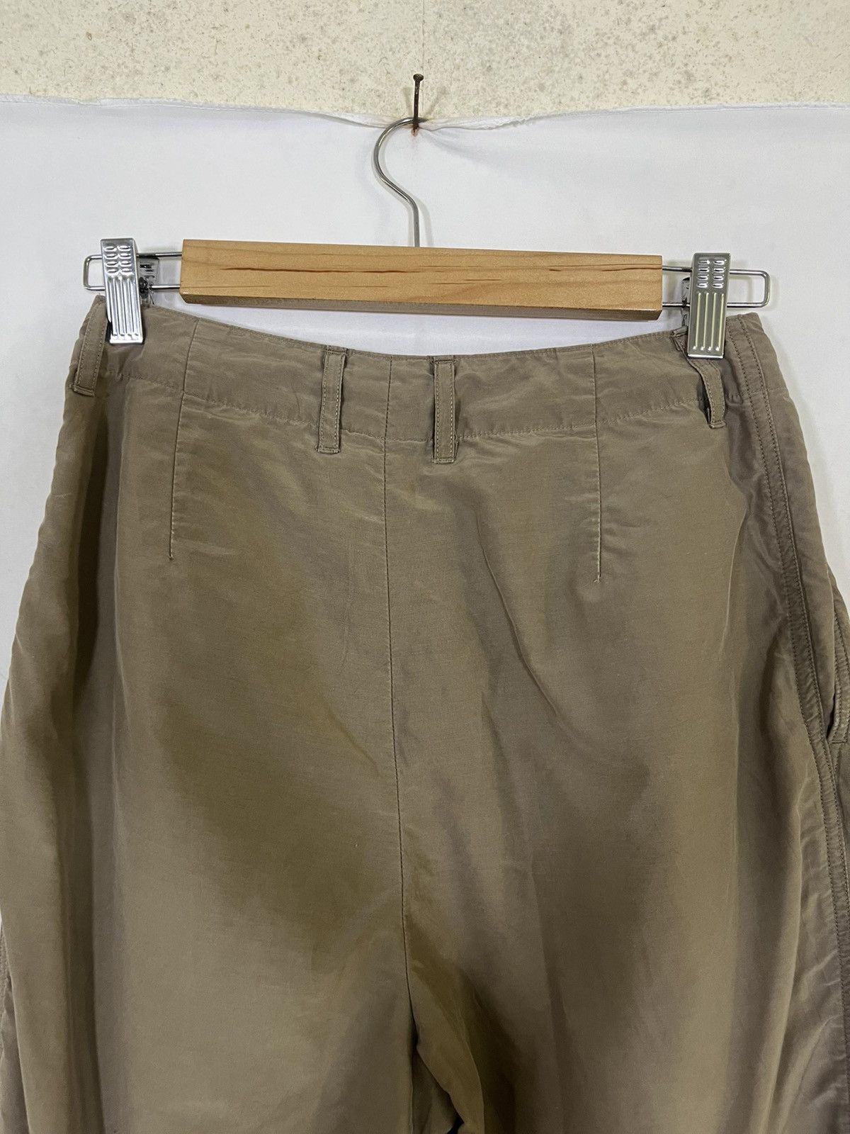 Auralee AURALEE HIGH WAIST DOUBLE PLEATED WIDE LEG PANT Size 26" / US 2 / IT 38 - 4 Thumbnail
